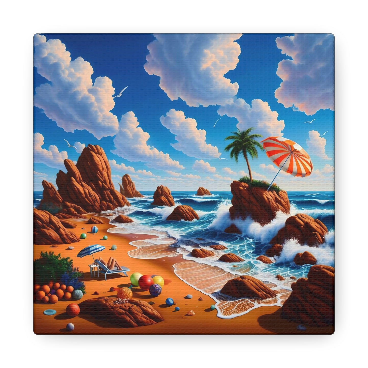 Canvas Gallery Wrap - Beach 6