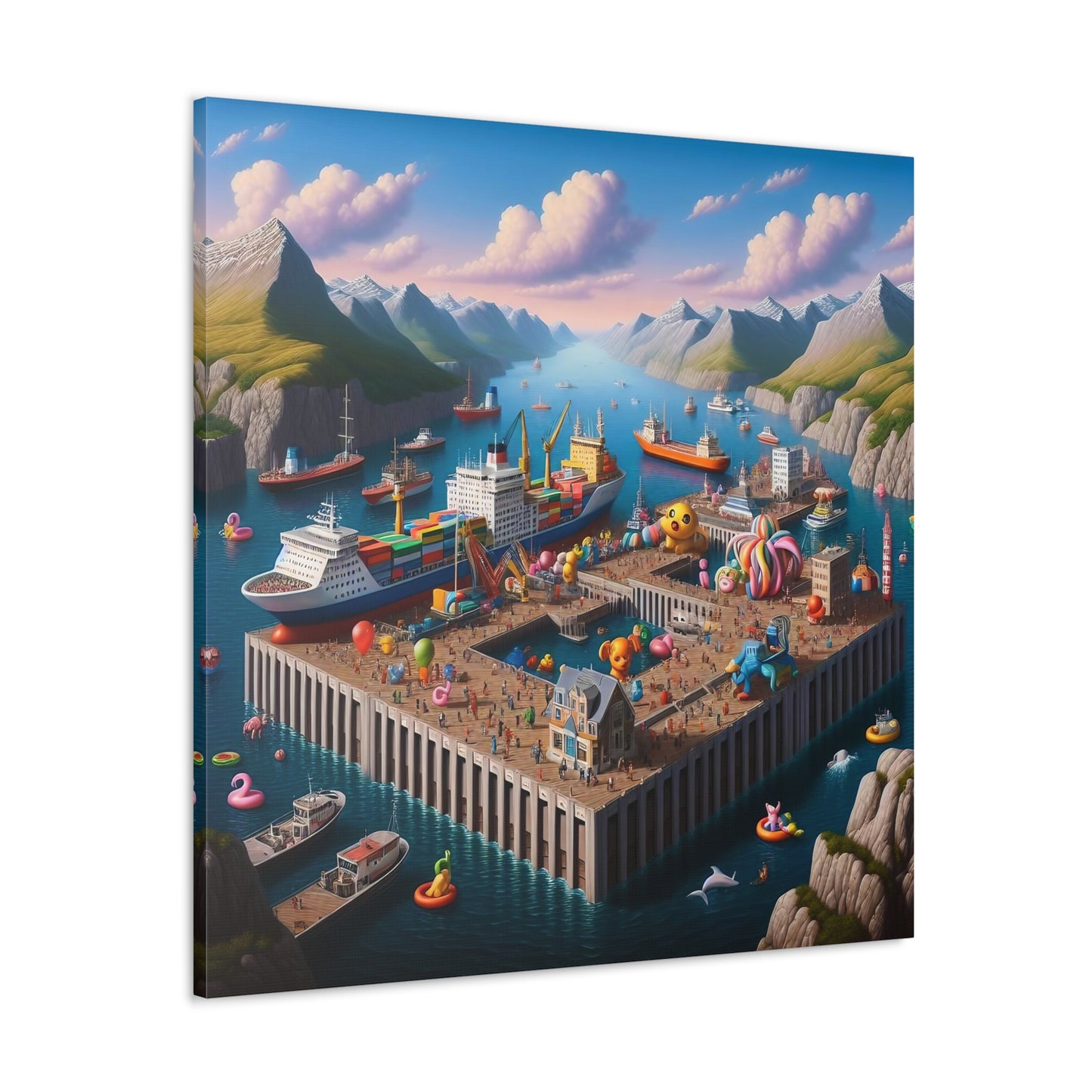 Canvas Gallery Wrap - Harbor 13