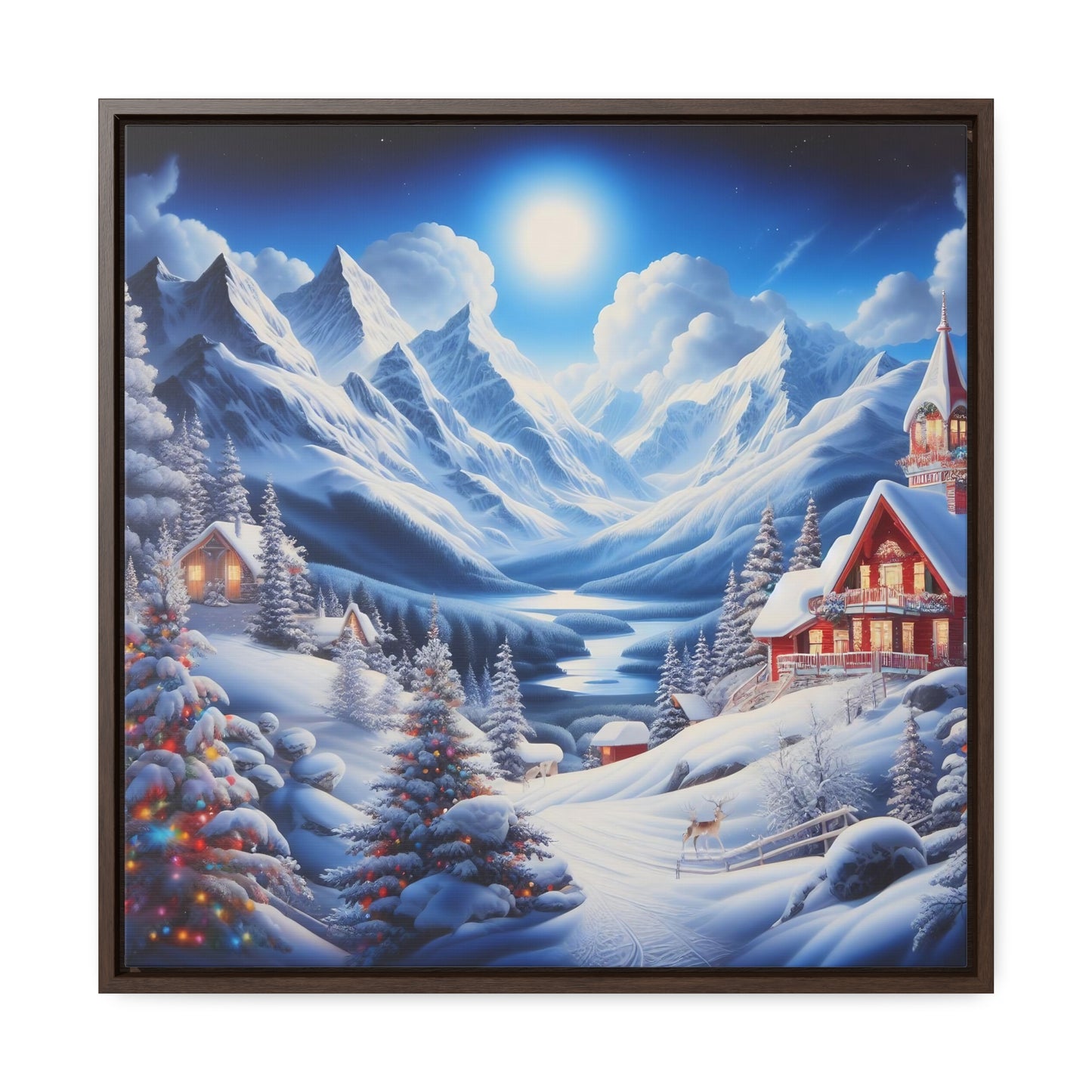 Framed Gallery Canvas Wrap - Winter 106