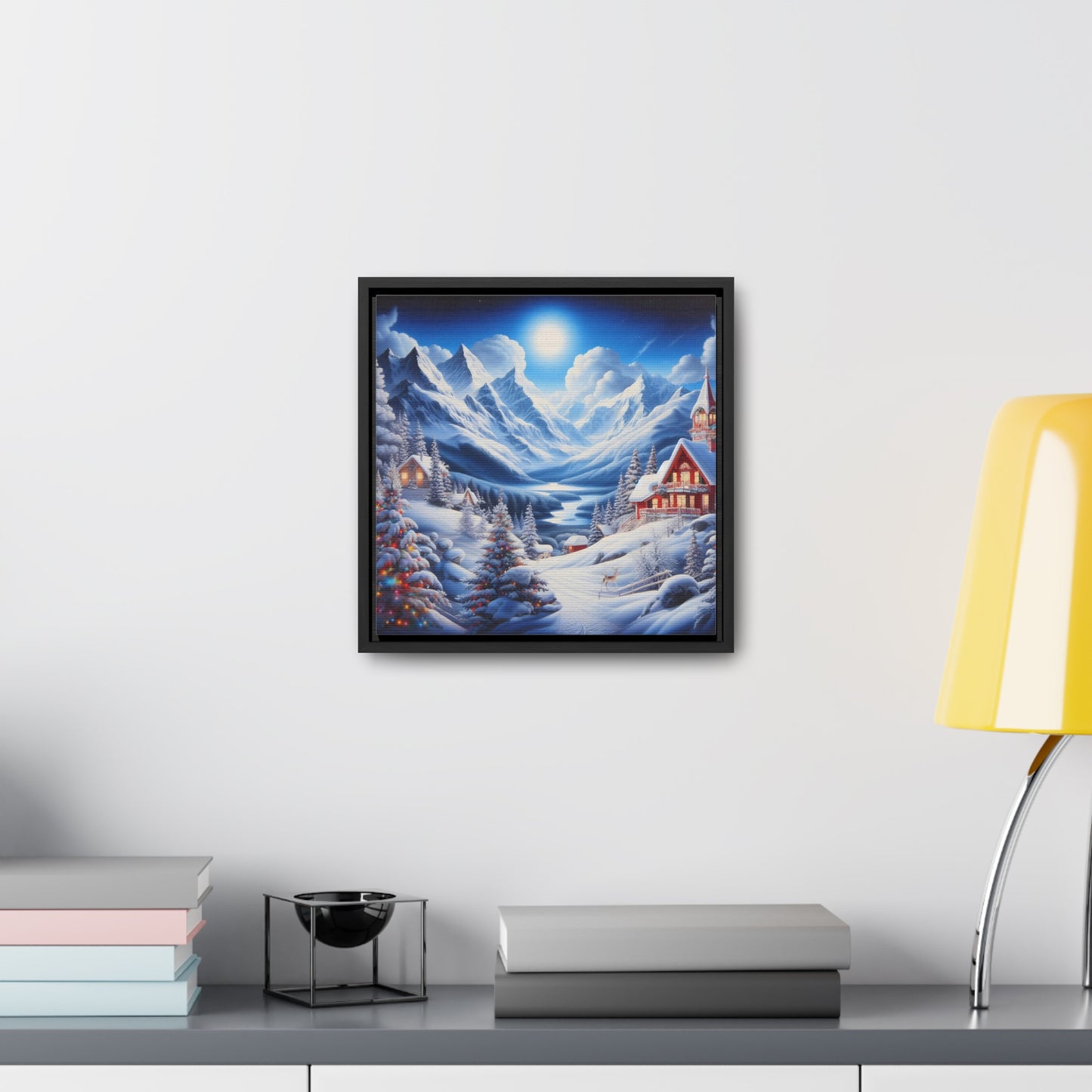 Framed Gallery Canvas Wrap - Winter 106