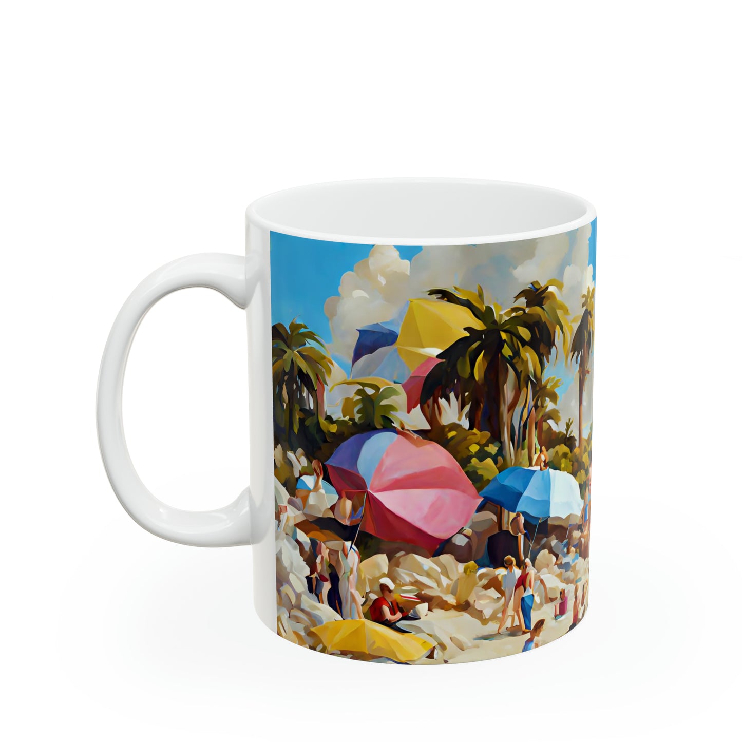 Ceramic Mug 11oz - Beach 2009