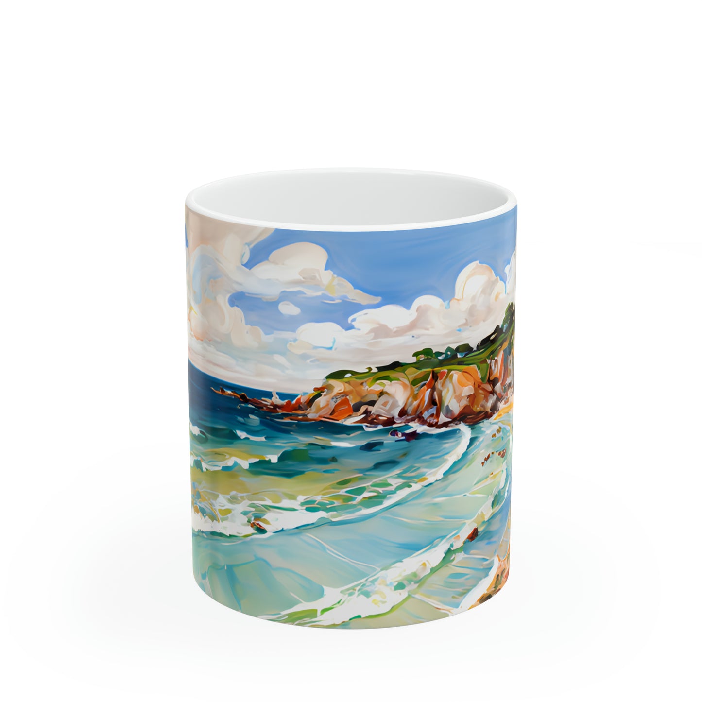 Ceramic Mug 11oz - Beach 12001