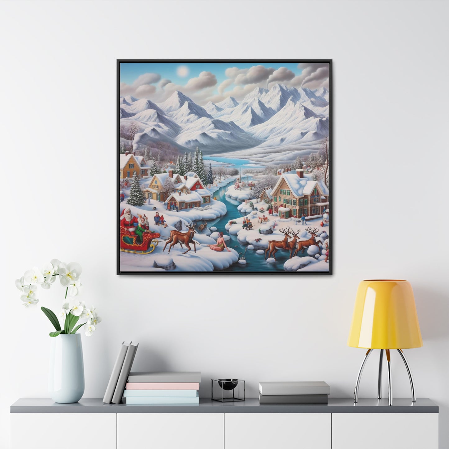 Framed Gallery Canvas Wrap - Winter 109