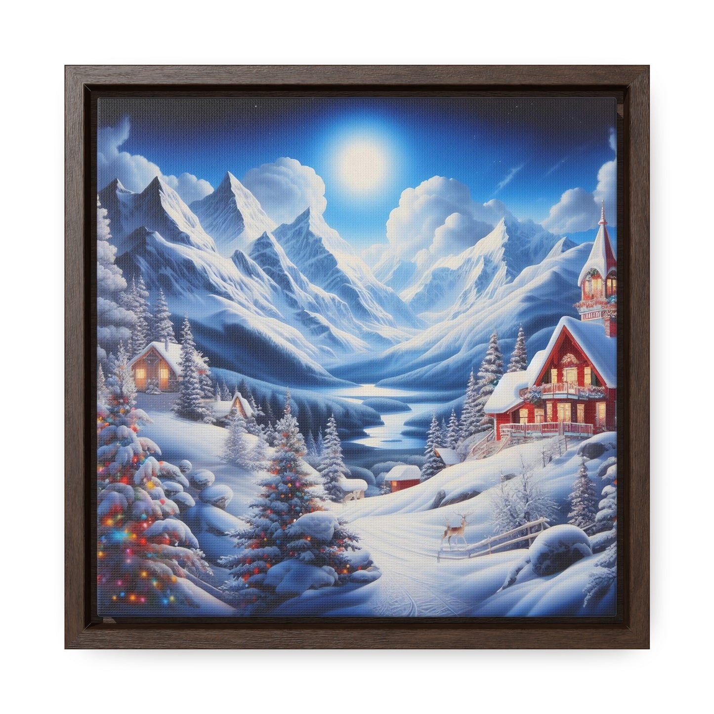 Framed Gallery Canvas Wrap - Winter 106