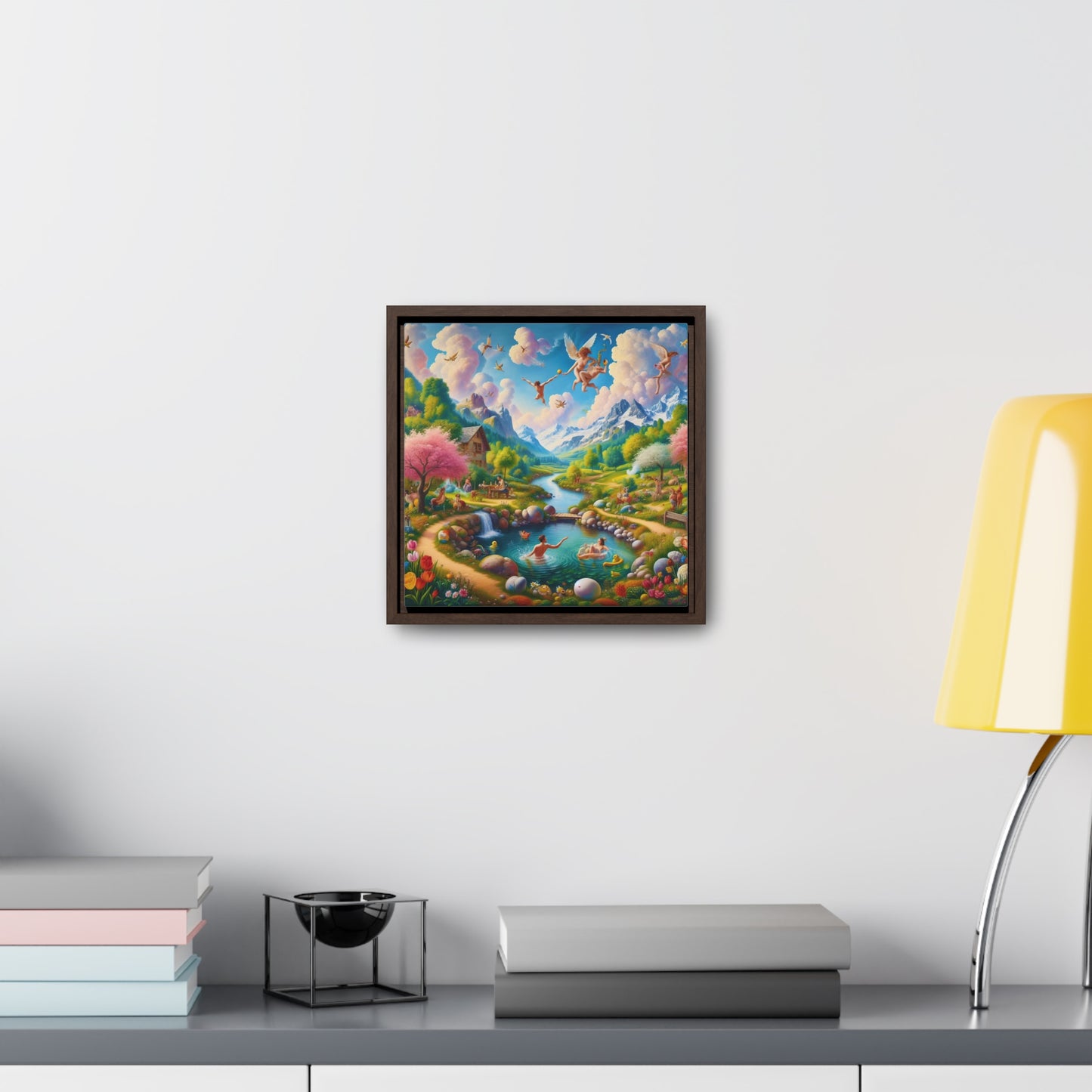 Framed Gallery Canvas Wrap - Spring 32