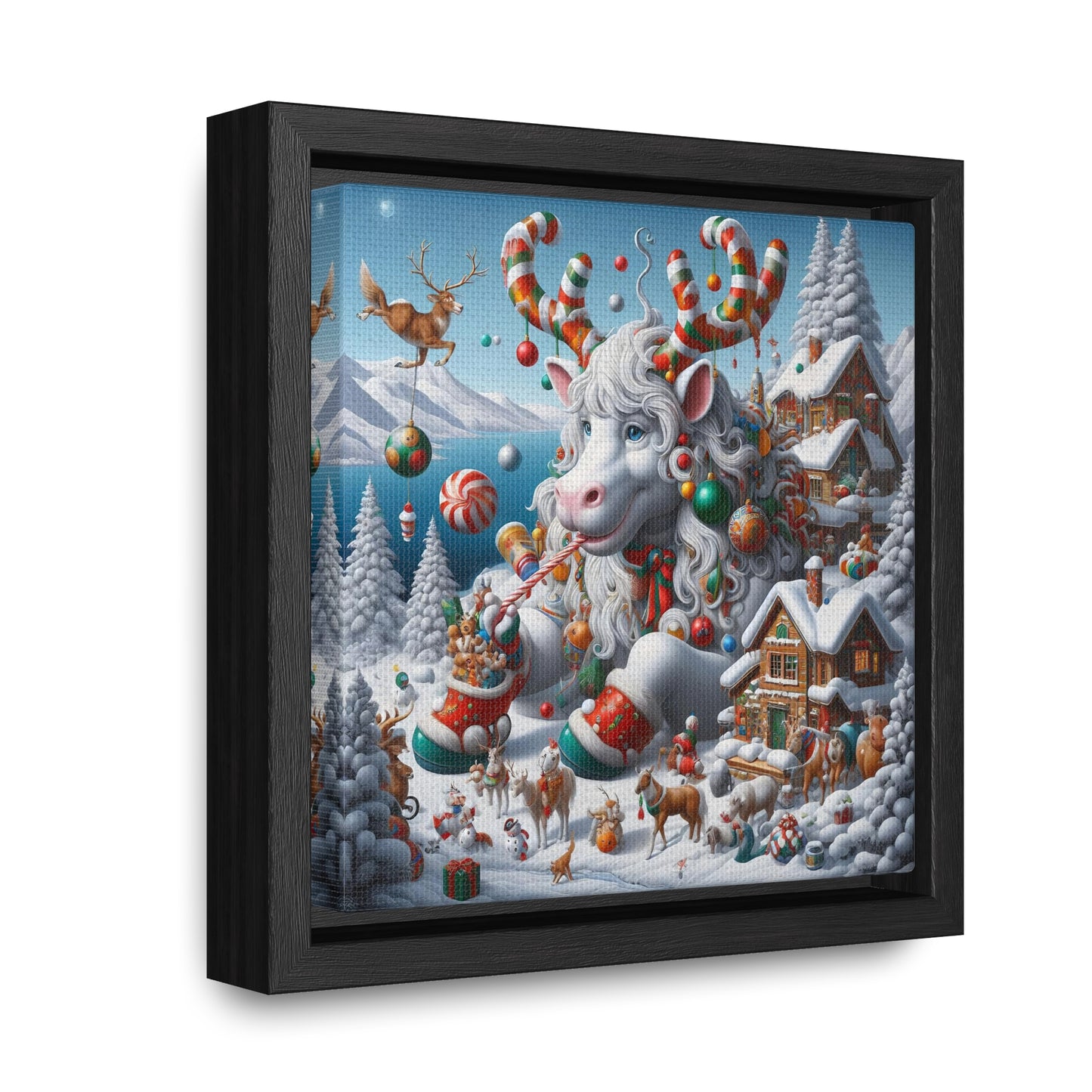 Framed Gallery Canvas Wrap - Winter 105