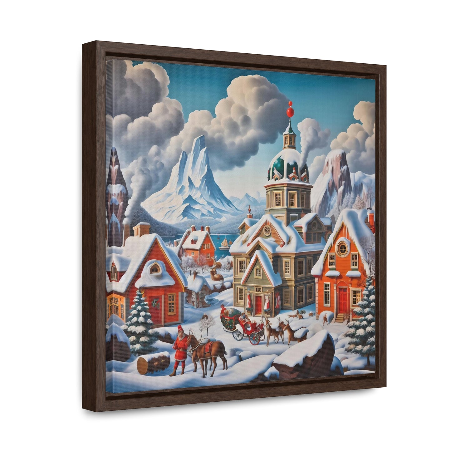 Framed Gallery Canvas Wrap - Winter 124