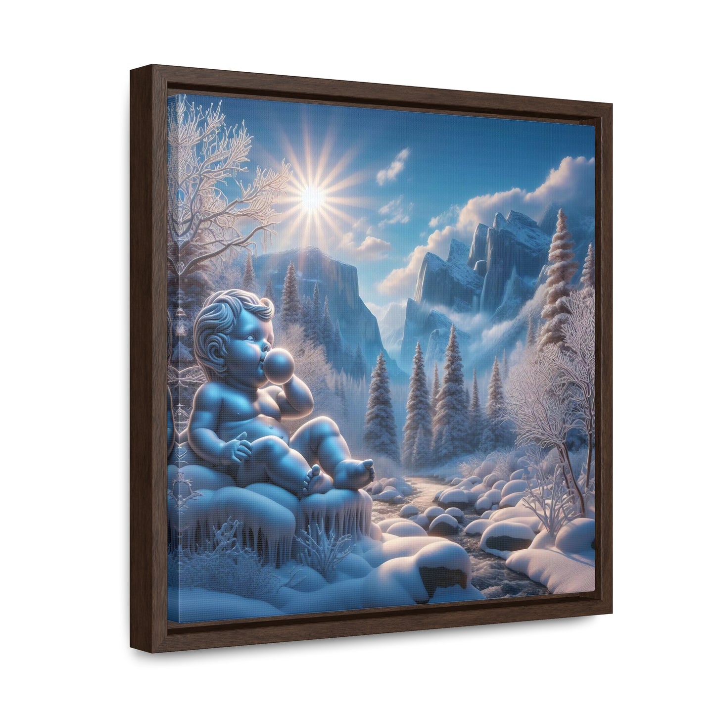 Framed Gallery Canvas Wrap - Winter 119