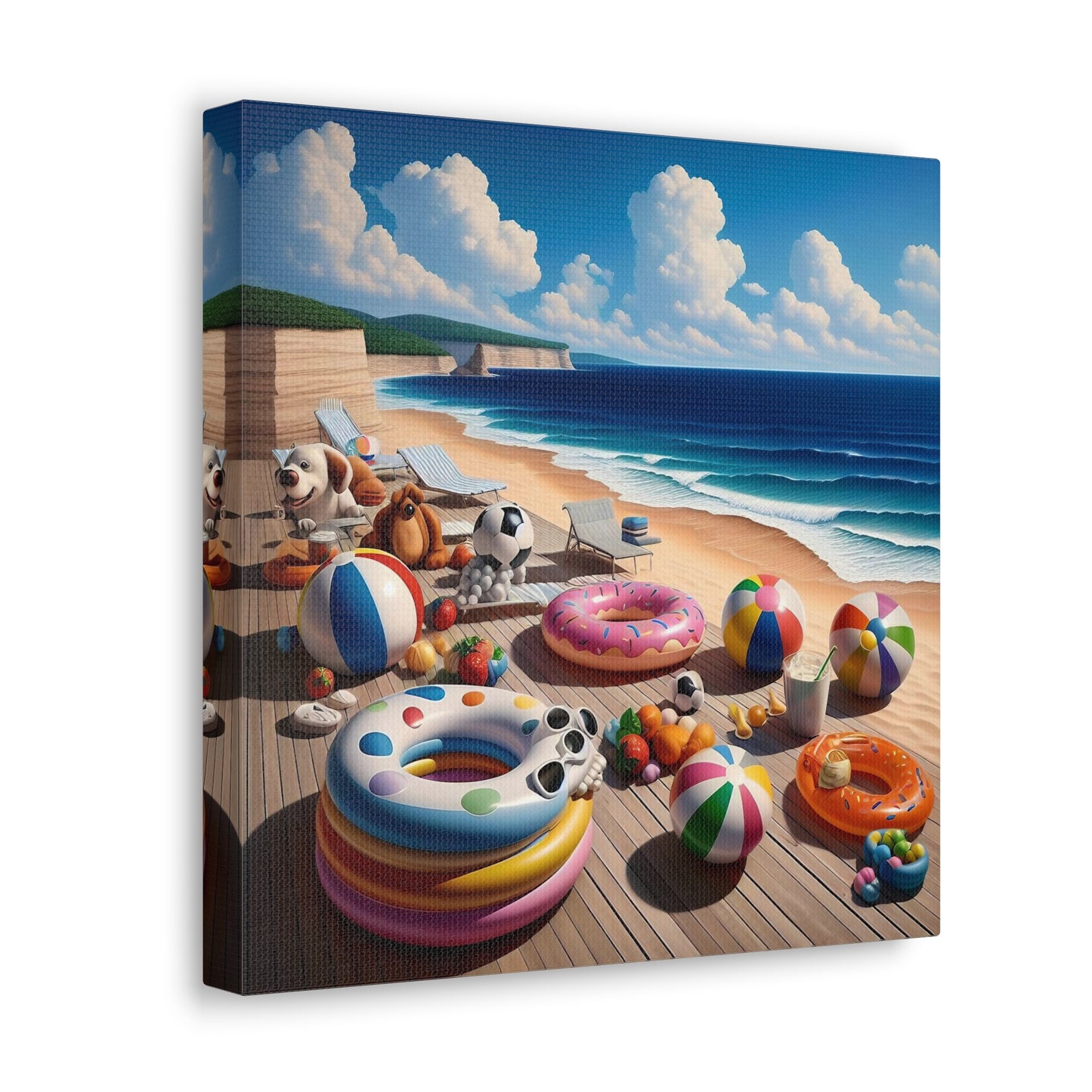 Canvas Gallery Wrap - Beach 18