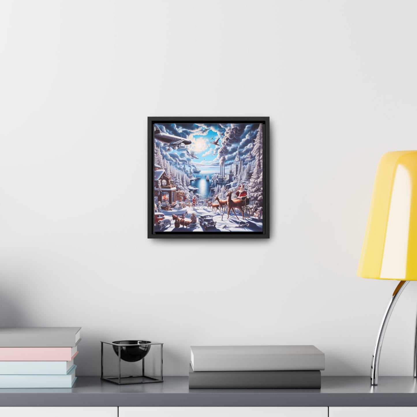 Framed Gallery Canvas Wrap - Winter 114