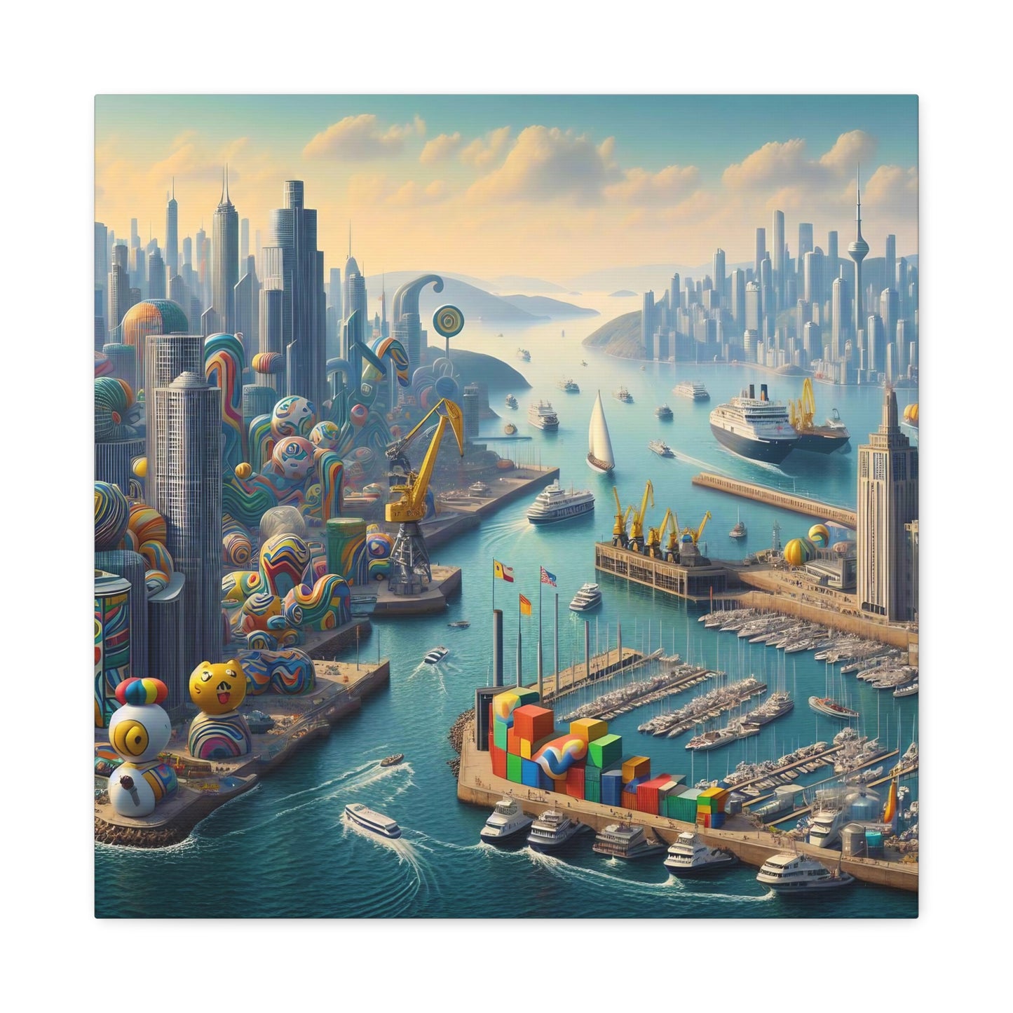 Canvas Gallery Wrap - Harbor 17