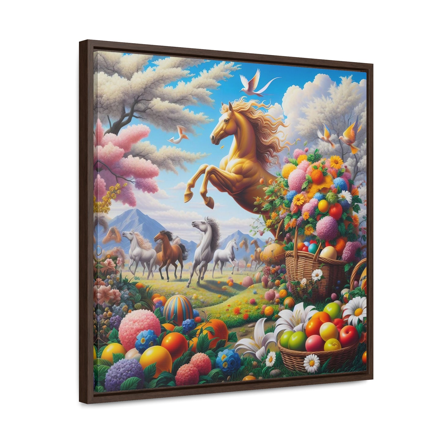 Framed Gallery Canvas Wrap - Spring 31