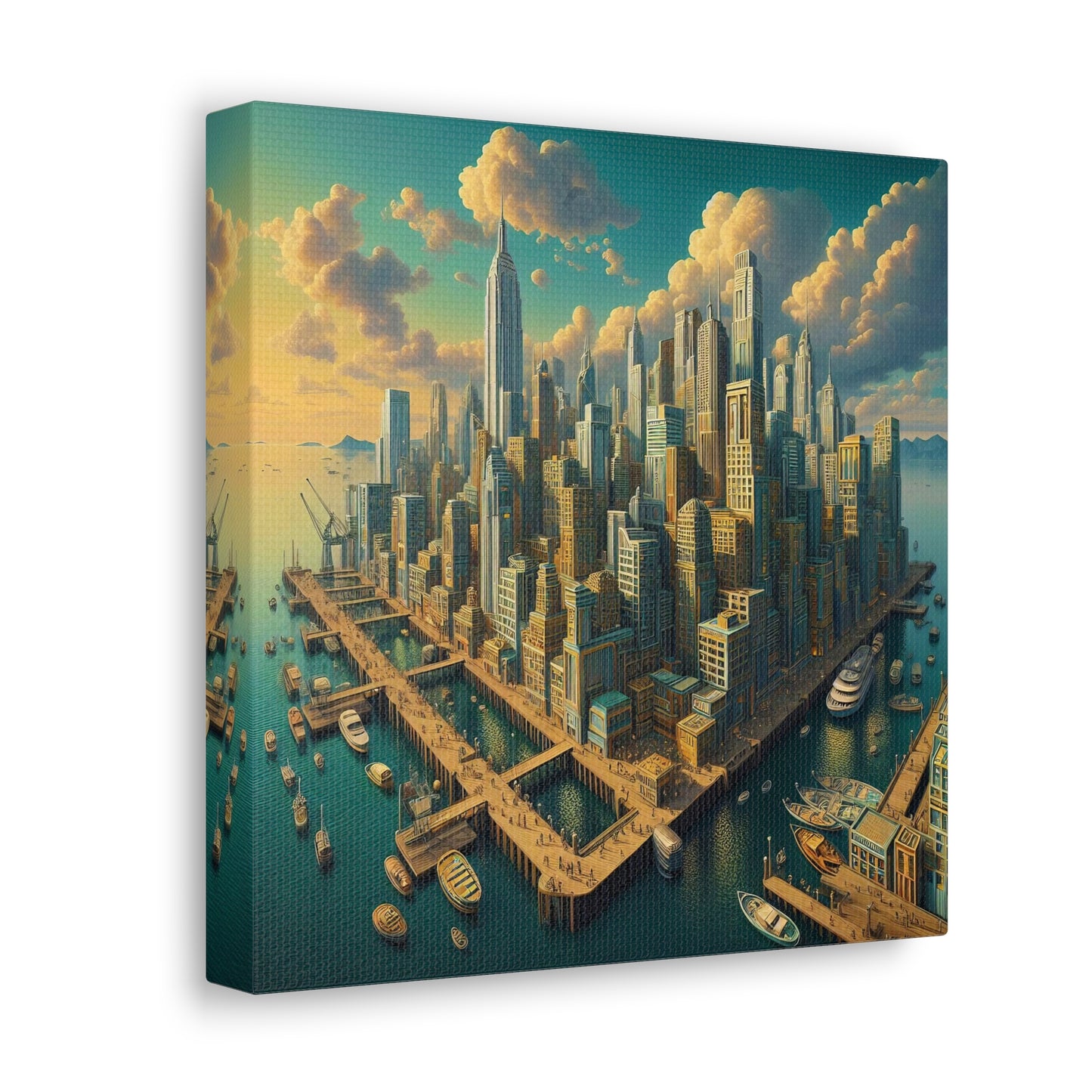 Canvas Gallery Wrap - Harbor 12