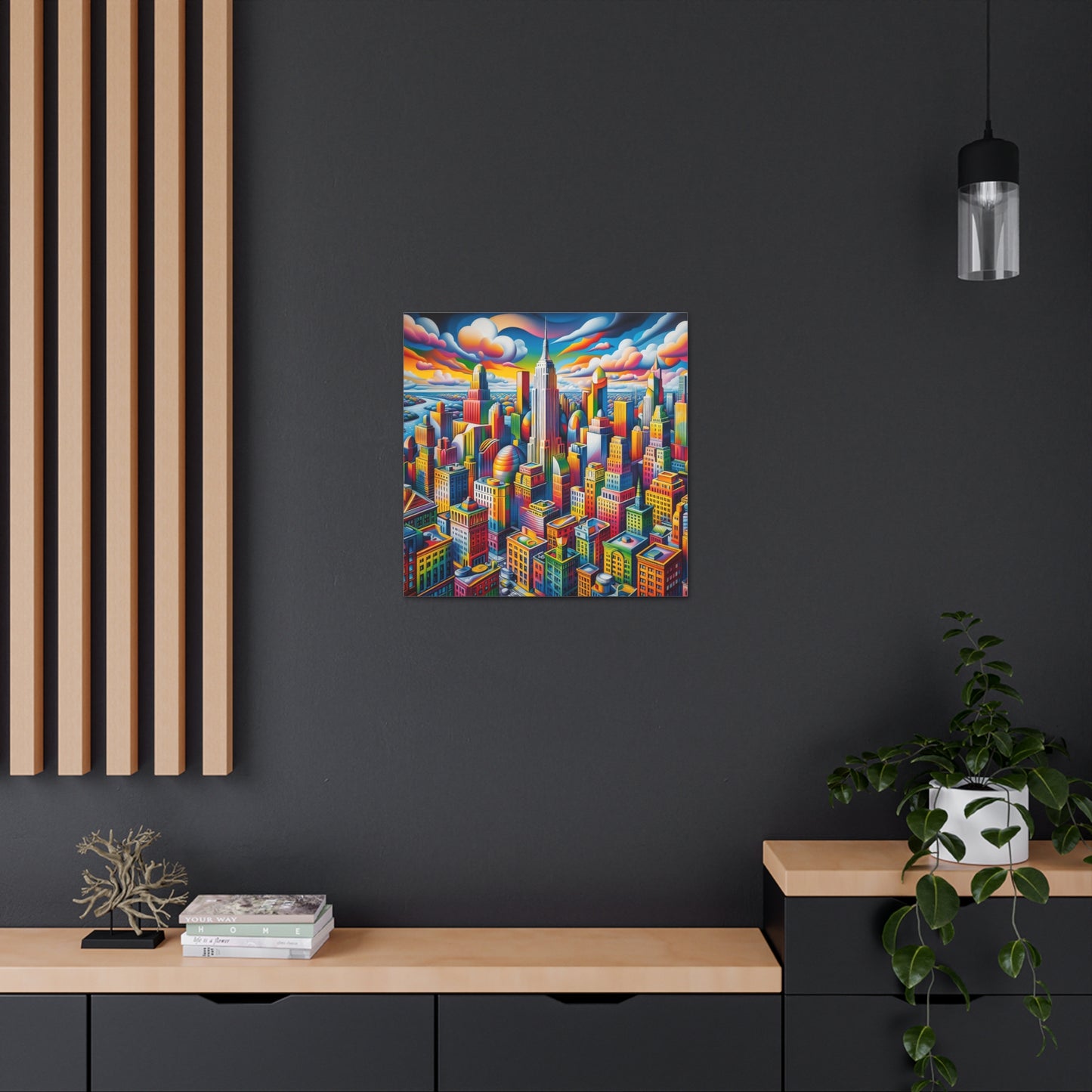 Canvas Gallery Wrap - City 14