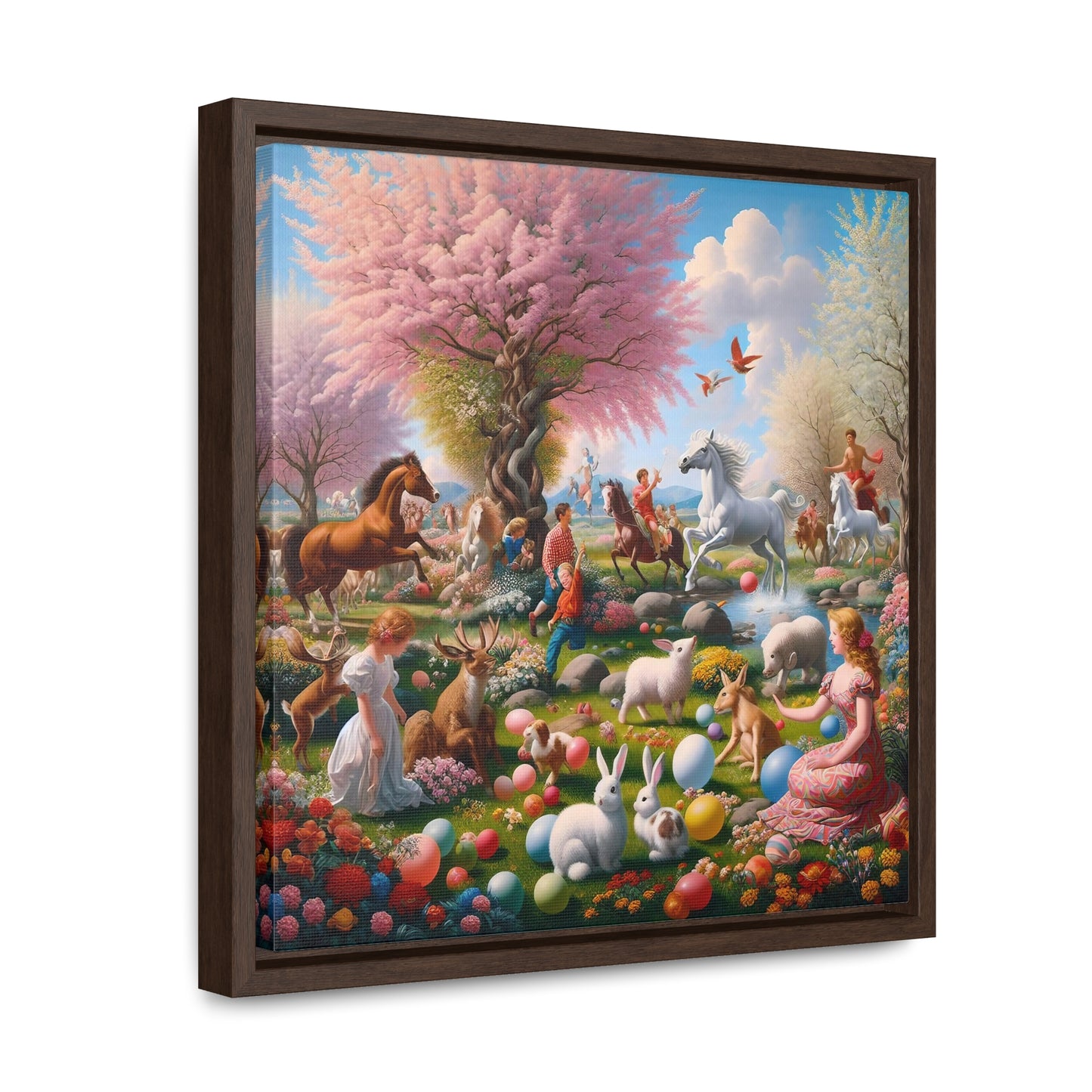 Framed Gallery Canvas Wrap - Spring 43