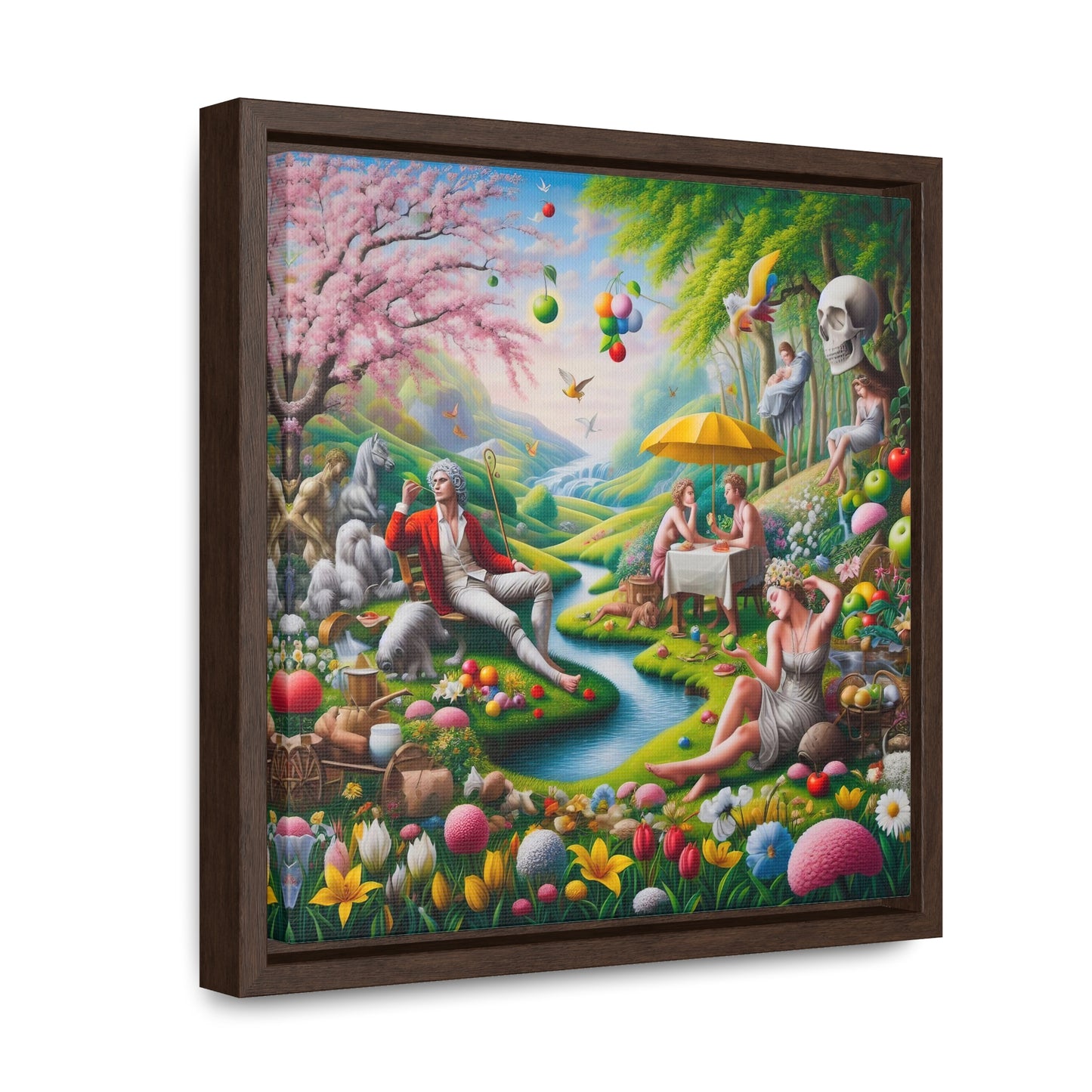 Framed Gallery Canvas Wrap - Spring 108