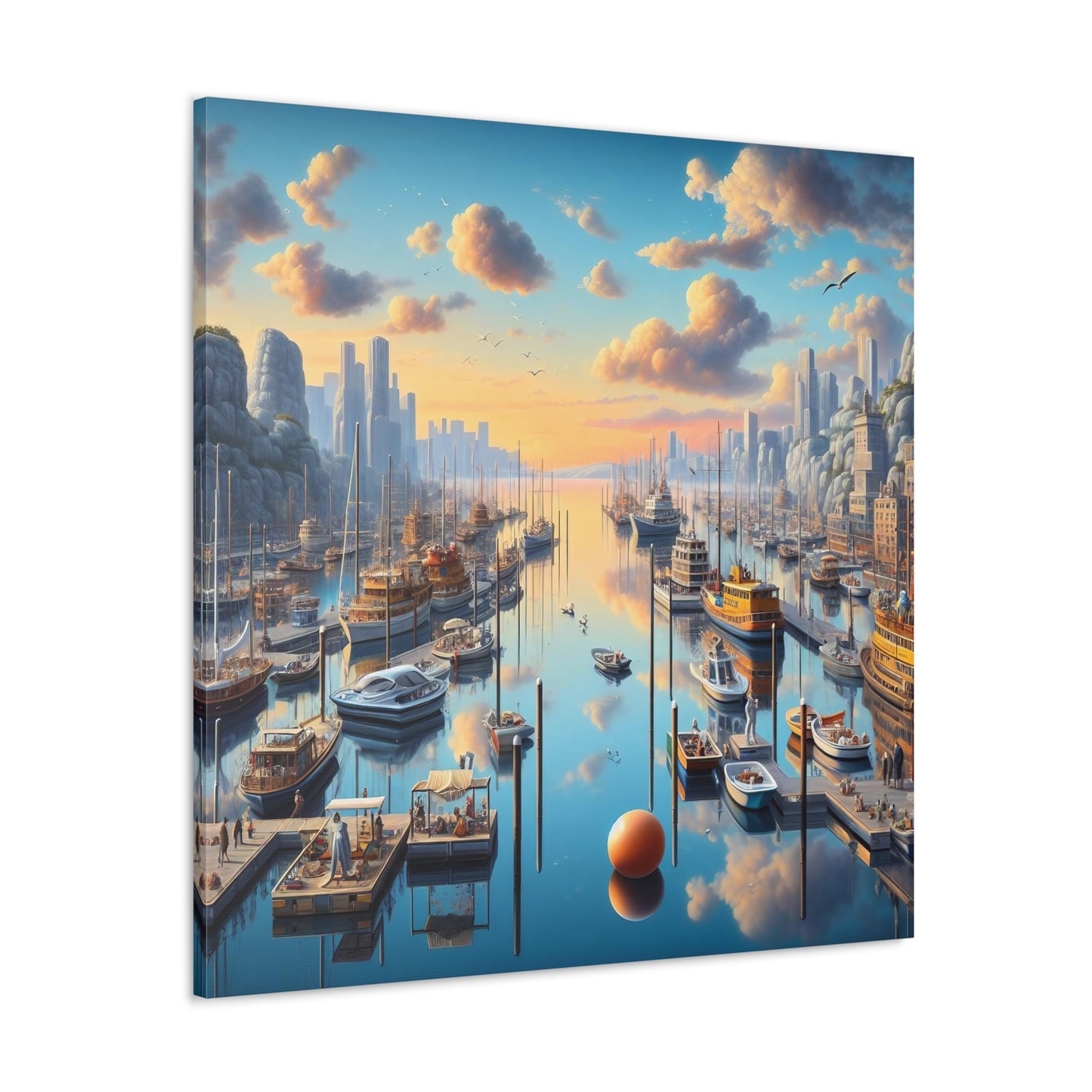 Canvas Gallery Wrap - Harbor 21