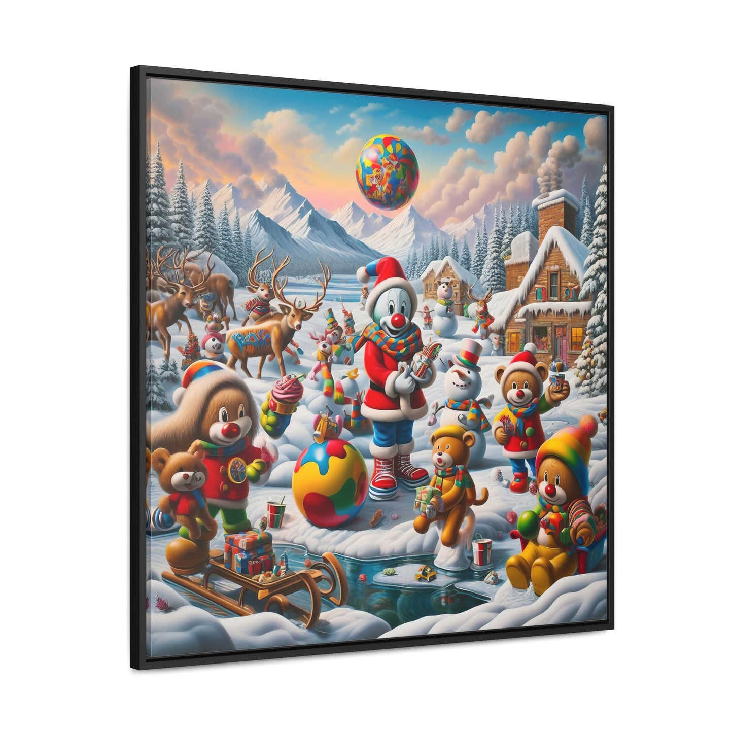 Framed Gallery Canvas Wrap - Winter 108