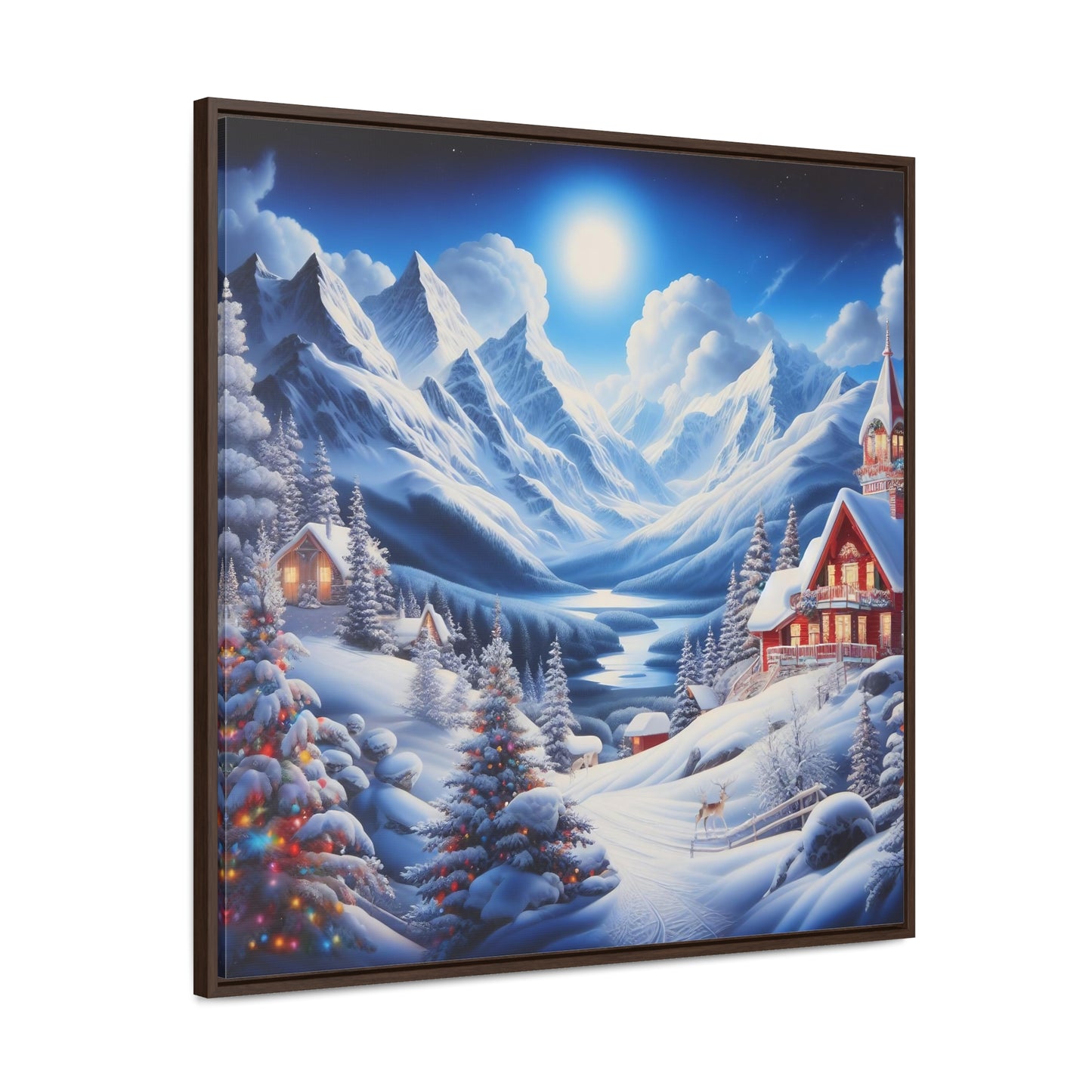 Framed Gallery Canvas Wrap - Winter 106