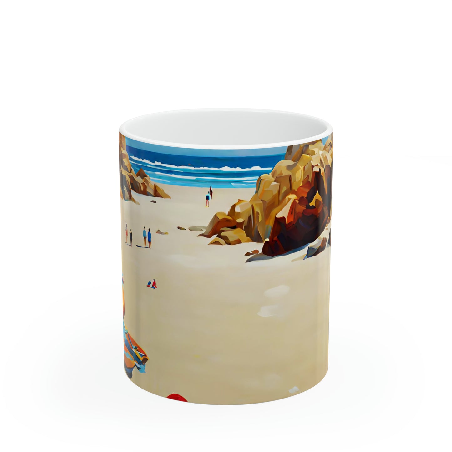 Ceramic Mug 11oz - Beach 2007