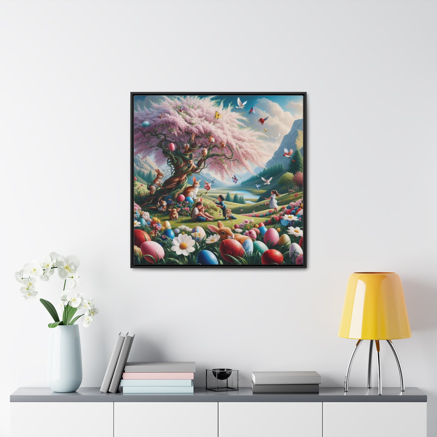 Framed Gallery Canvas Wrap - Spring 119