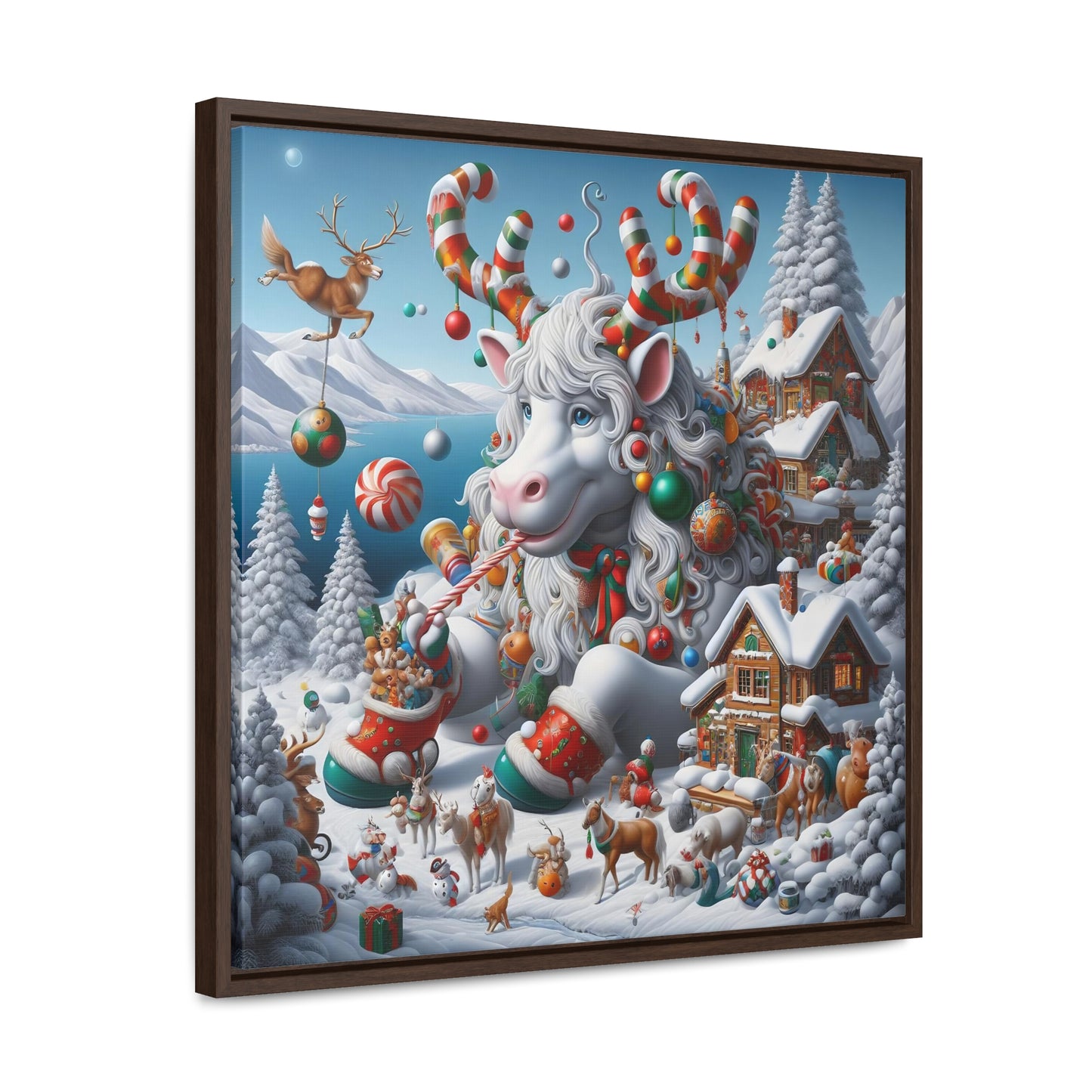 Framed Gallery Canvas Wrap - Winter 105