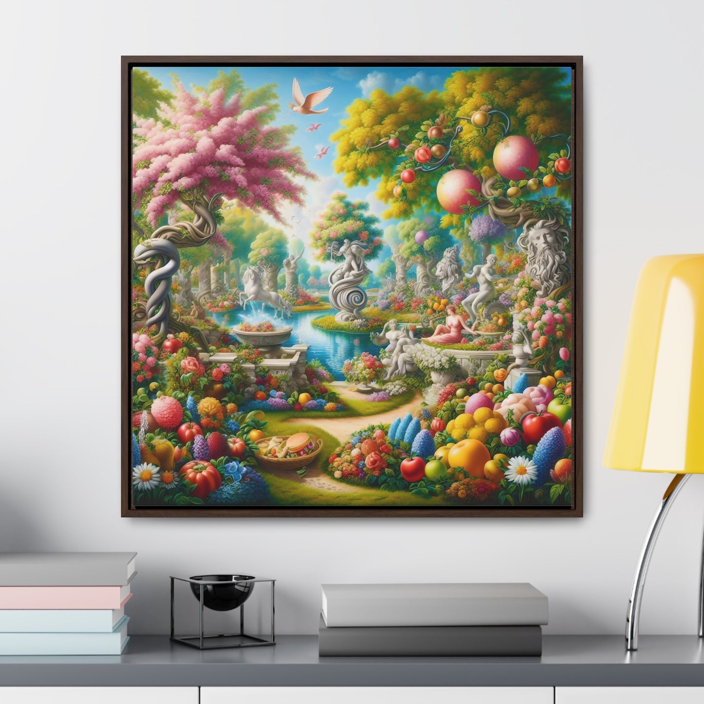 Framed Gallery Canvas Wrap - Spring 47