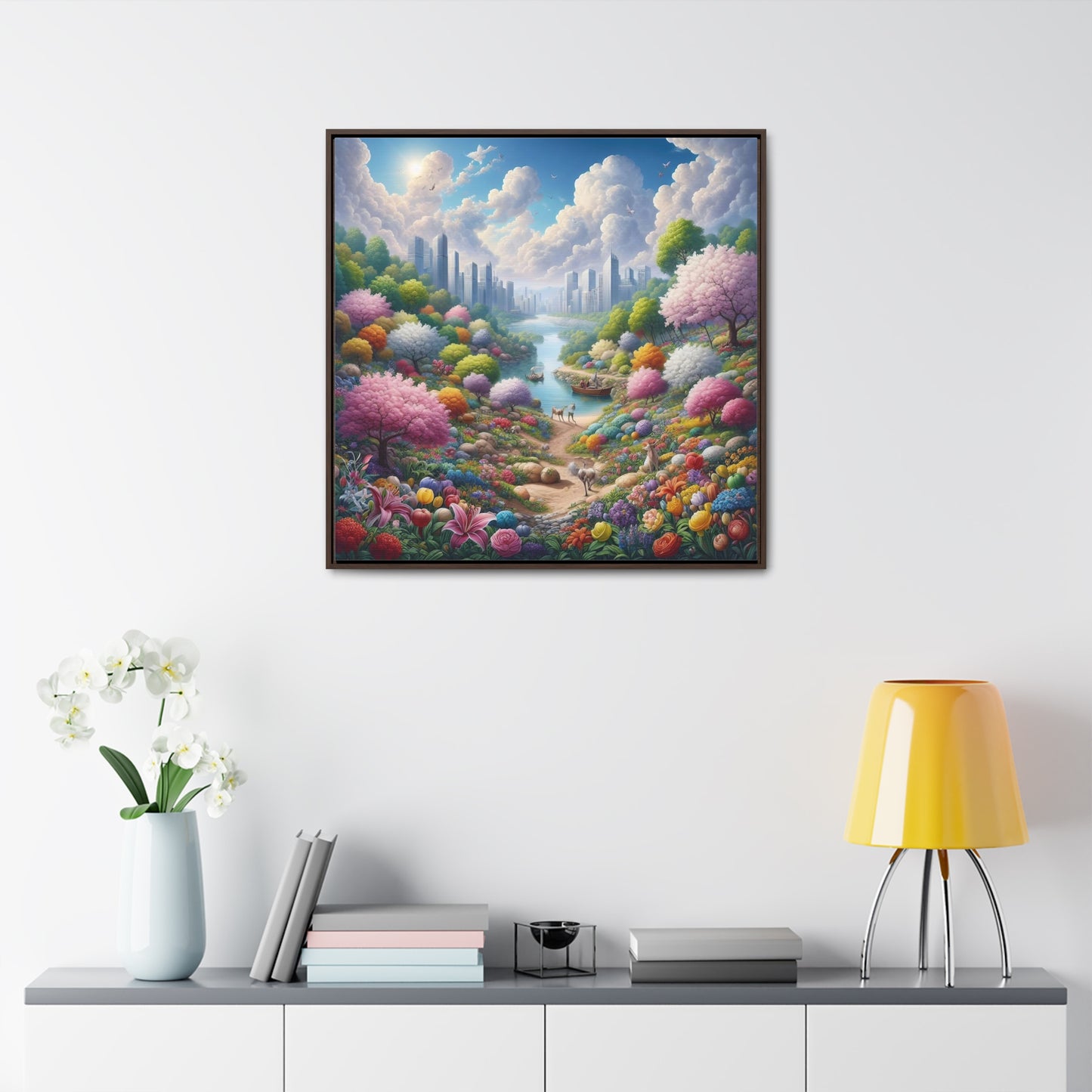 Framed Gallery Canvas Wrap - Spring 11