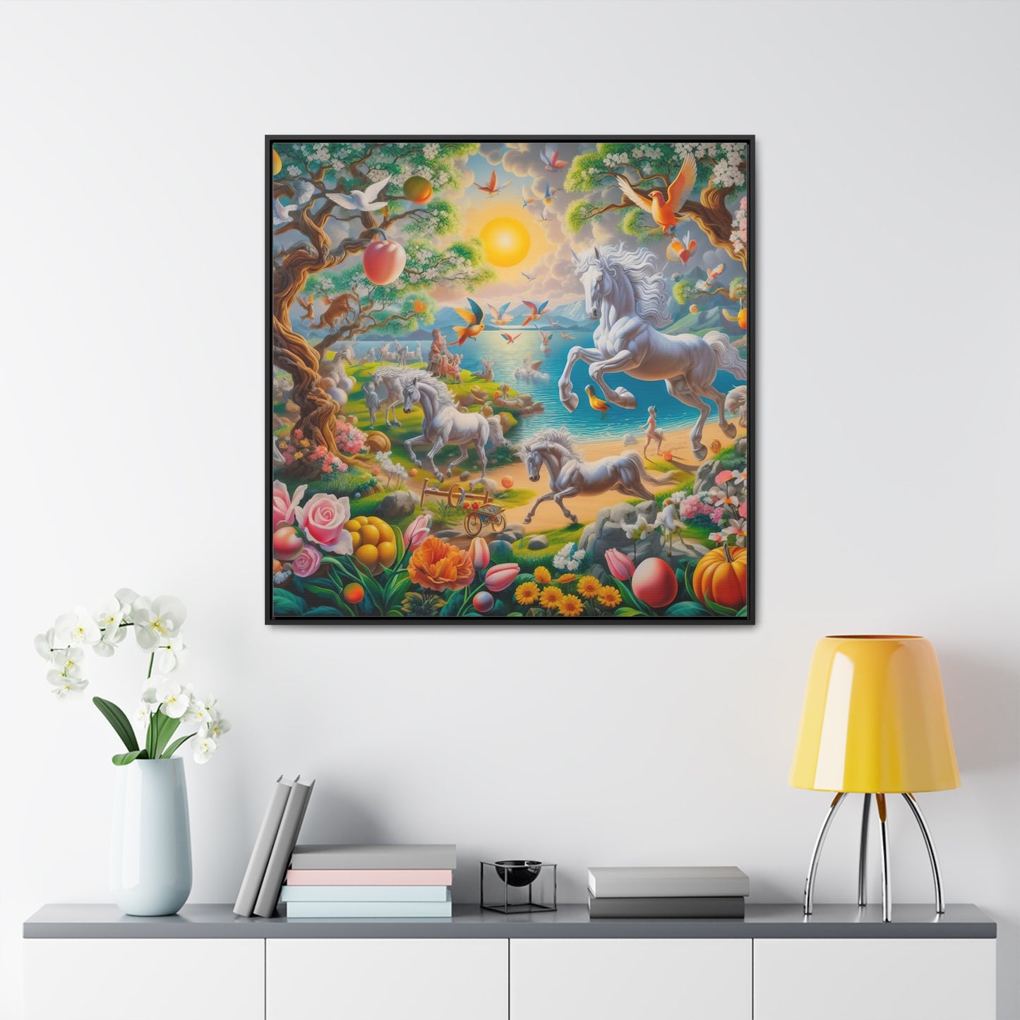 Framed Gallery Canvas Wrap - Spring 25