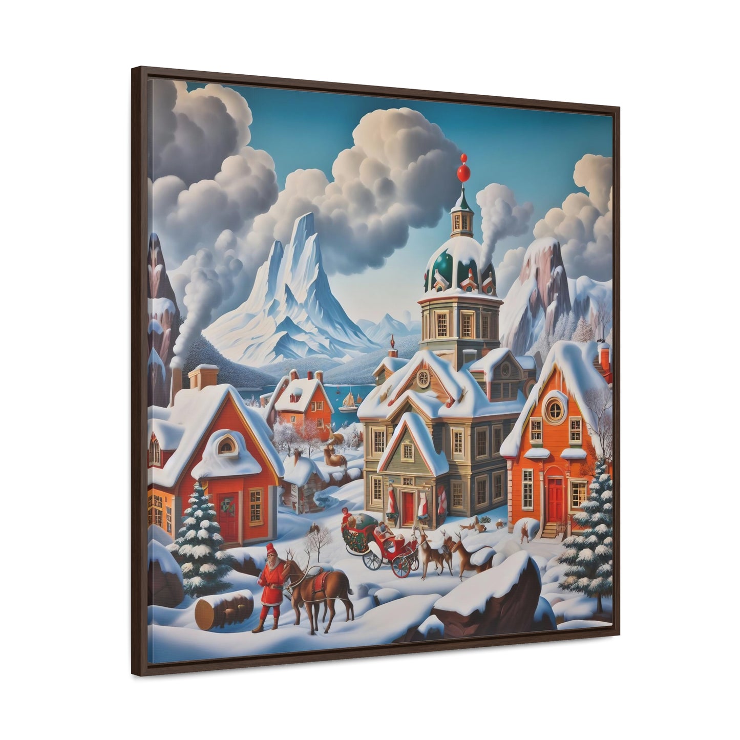 Framed Gallery Canvas Wrap - Winter 124