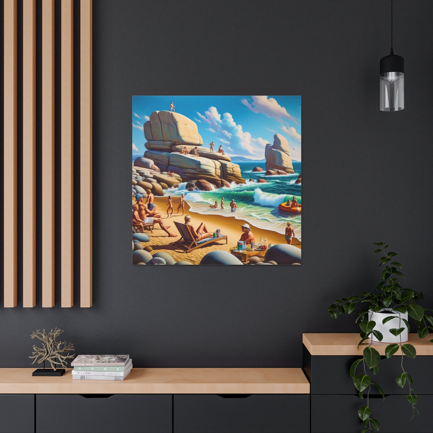 Canvas Gallery Wrap - Beach 1