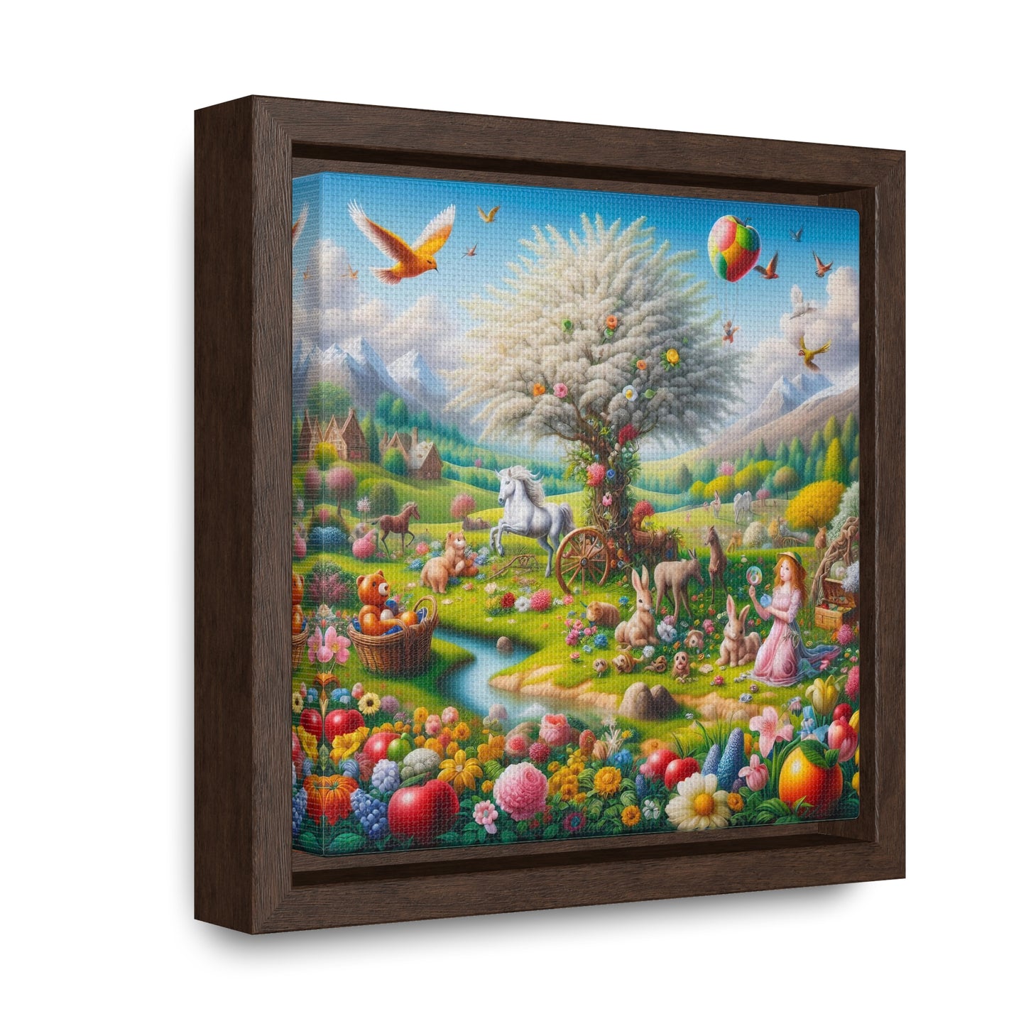 Framed Gallery Canvas Wrap - Spring 127