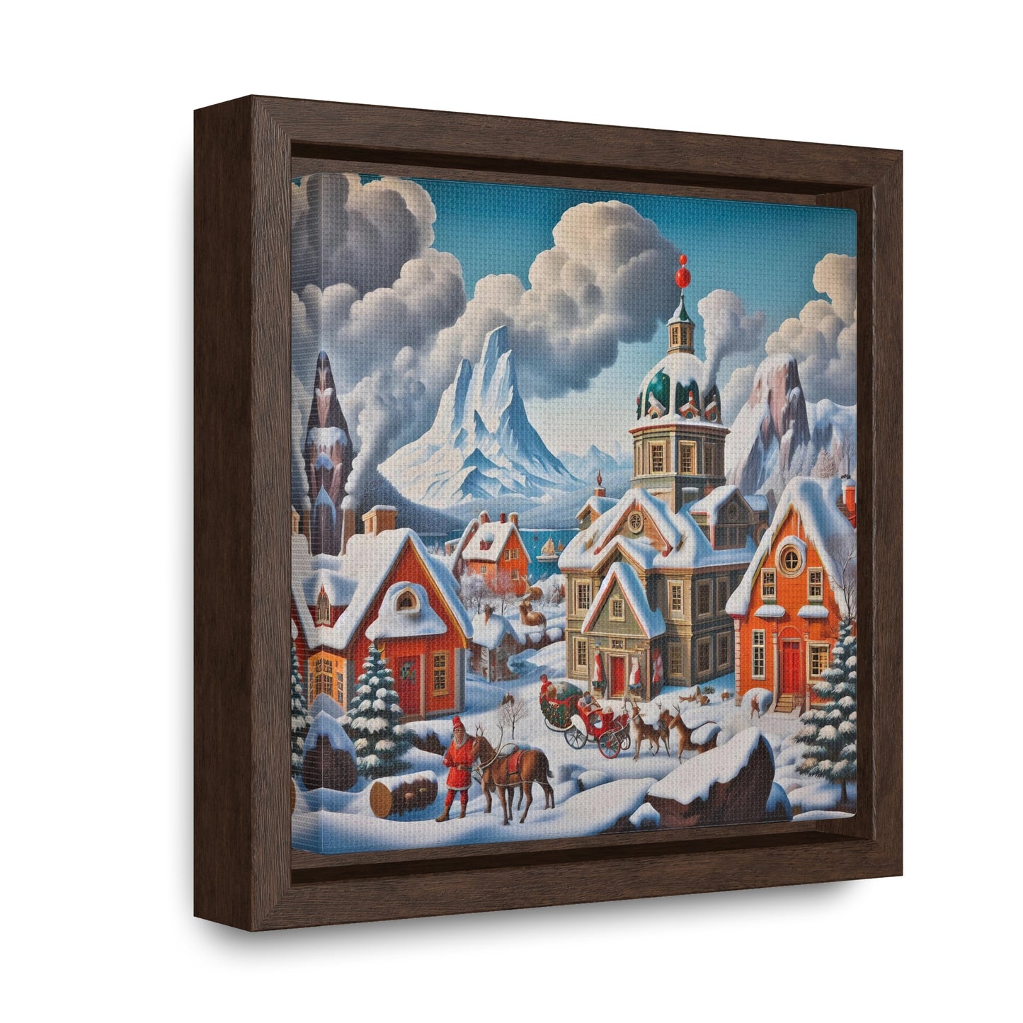 Framed Gallery Canvas Wrap - Winter 124