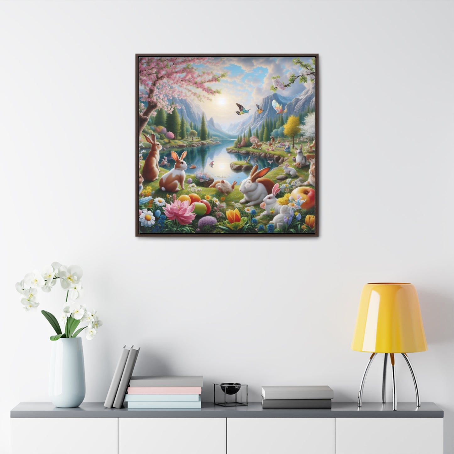 Framed Gallery Canvas Wrap - Spring 15