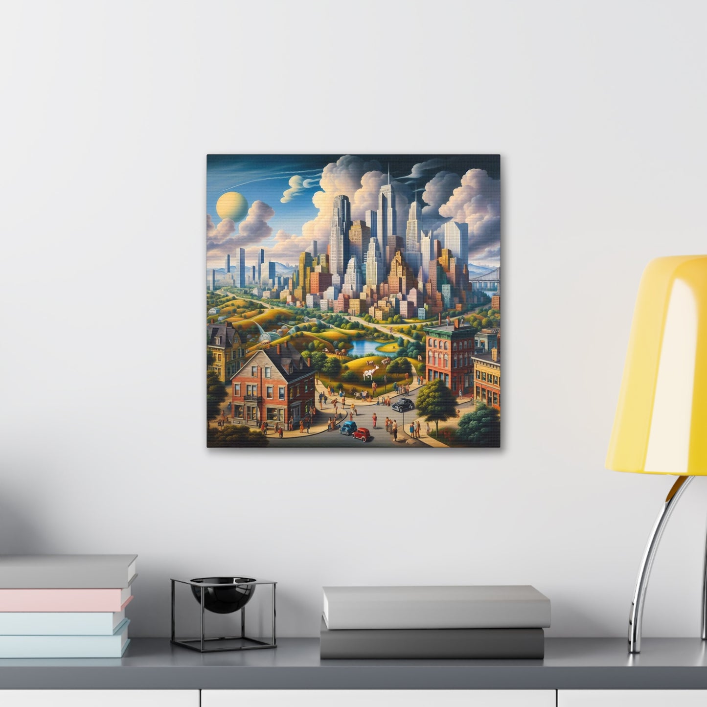 Canvas Gallery Wrap - City 7