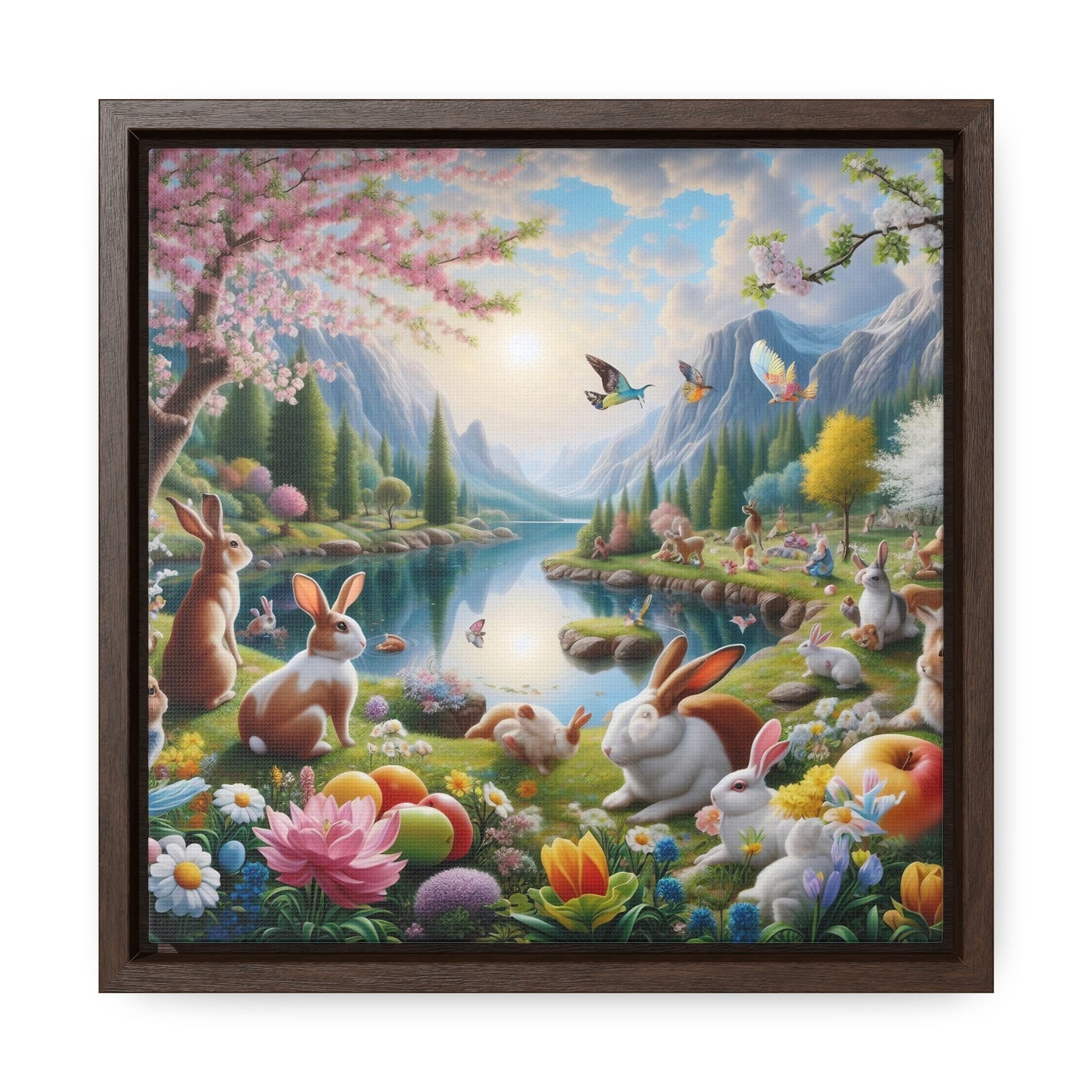 Framed Gallery Canvas Wrap - Spring 15