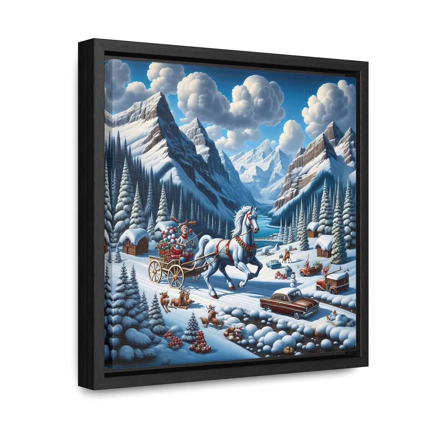 Framed Gallery Canvas Wrap - Winter 107