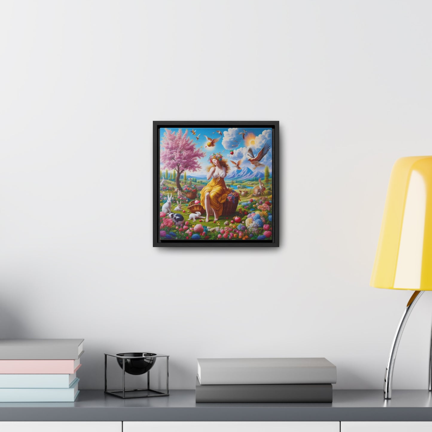 Framed Gallery Canvas Wrap - Spring 116