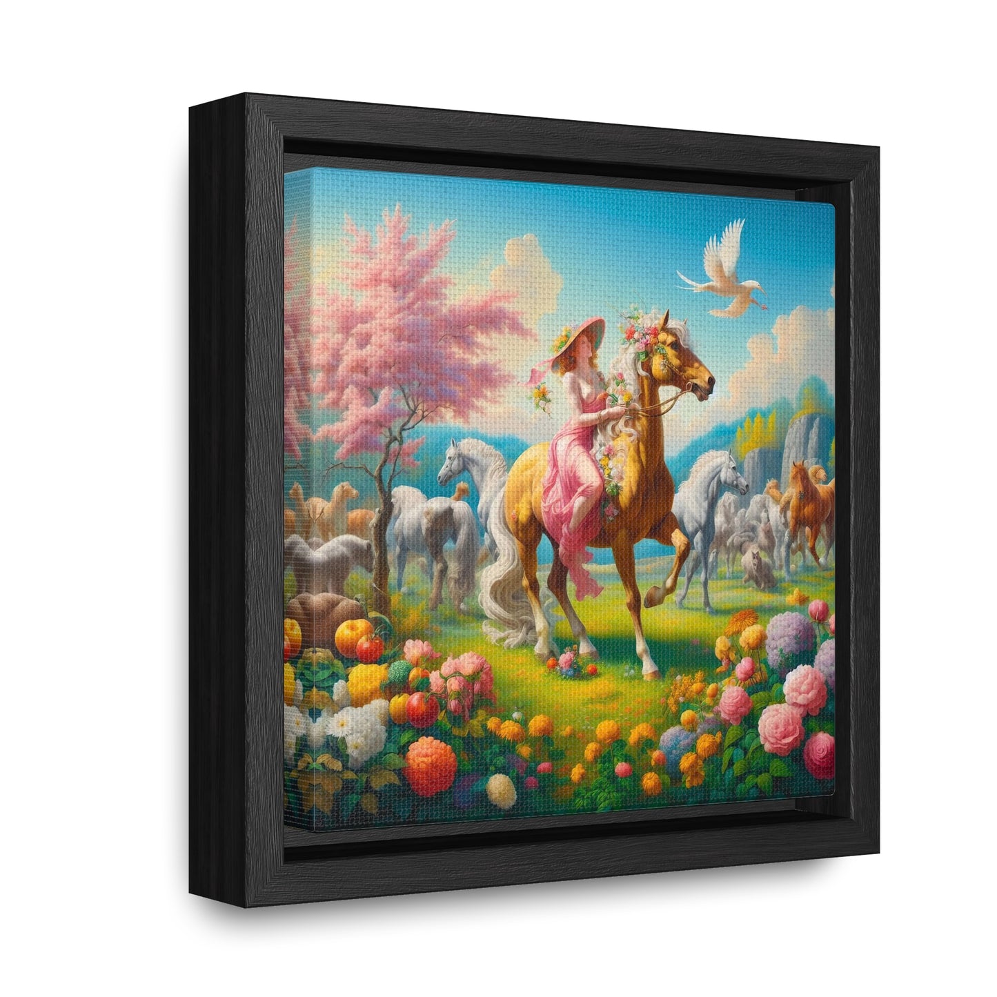 Framed Gallery Canvas Wrap - Spring 41