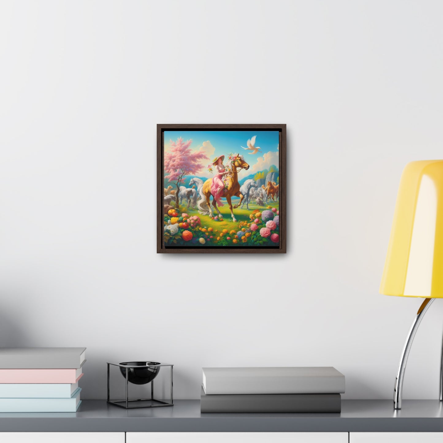 Framed Gallery Canvas Wrap - Spring 41