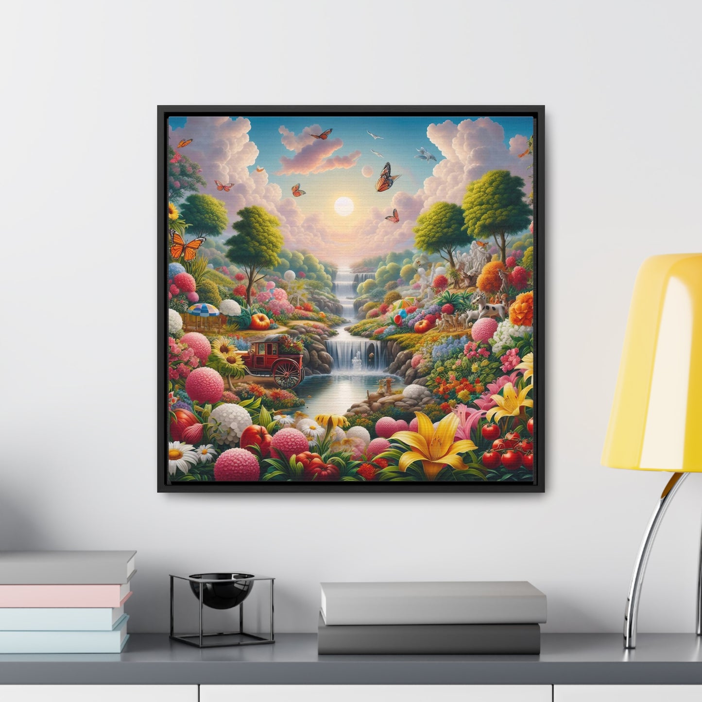 Framed Gallery Canvas Wrap - Spring 33