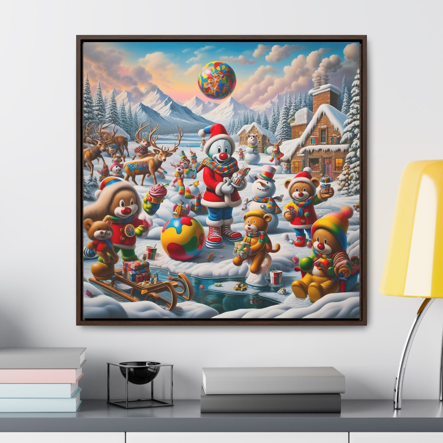 Framed Gallery Canvas Wrap - Winter 108