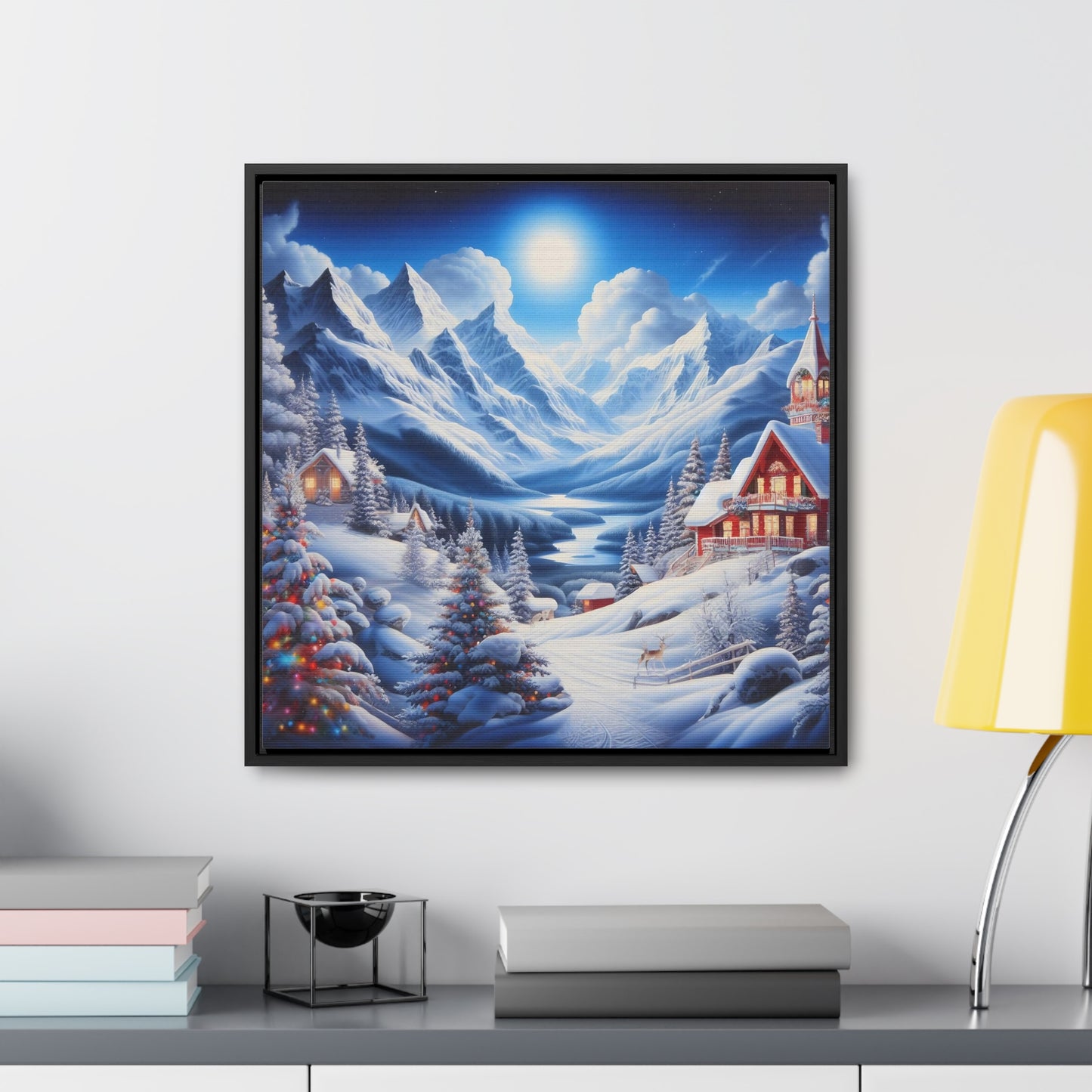 Framed Gallery Canvas Wrap - Winter 106