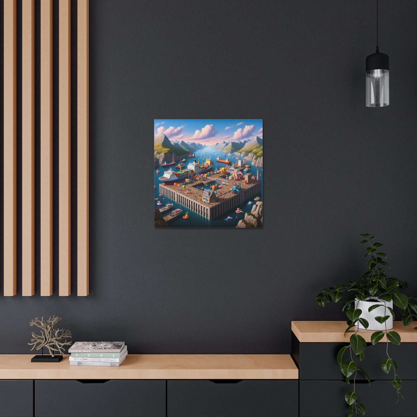 Canvas Gallery Wrap - Harbor 13