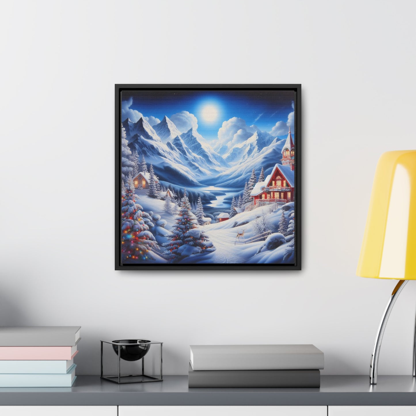 Framed Gallery Canvas Wrap - Winter 106