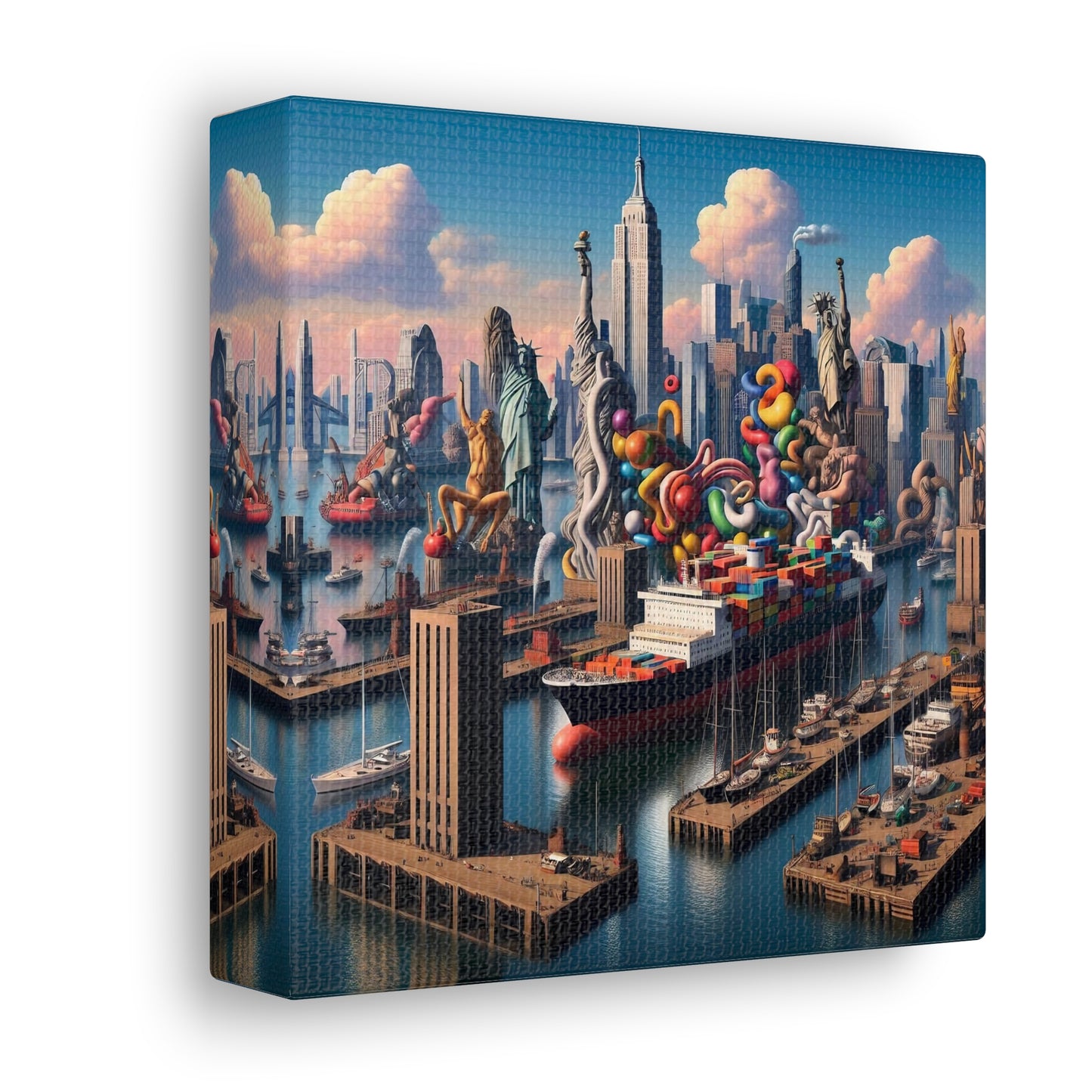 Canvas Gallery Wrap - Harbor 16