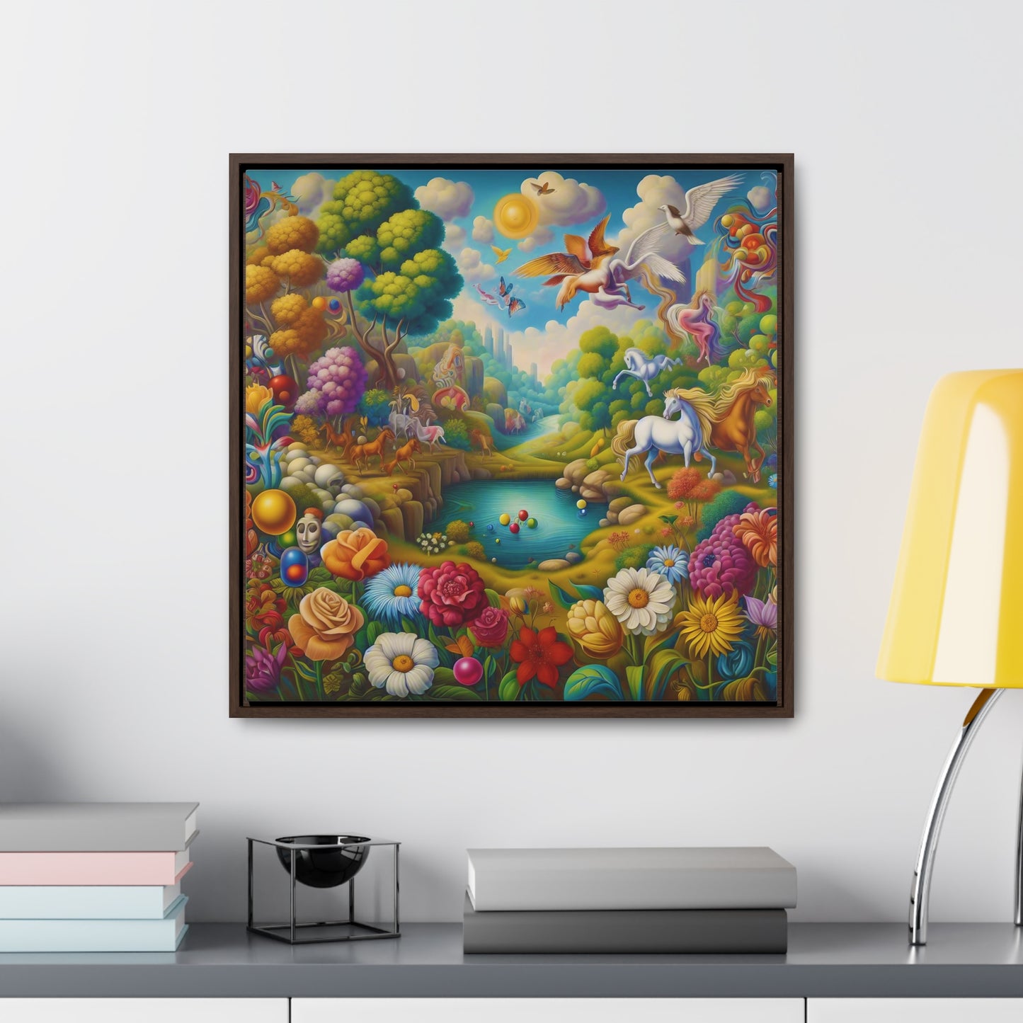 Framed Gallery Canvas Wrap - Spring 3