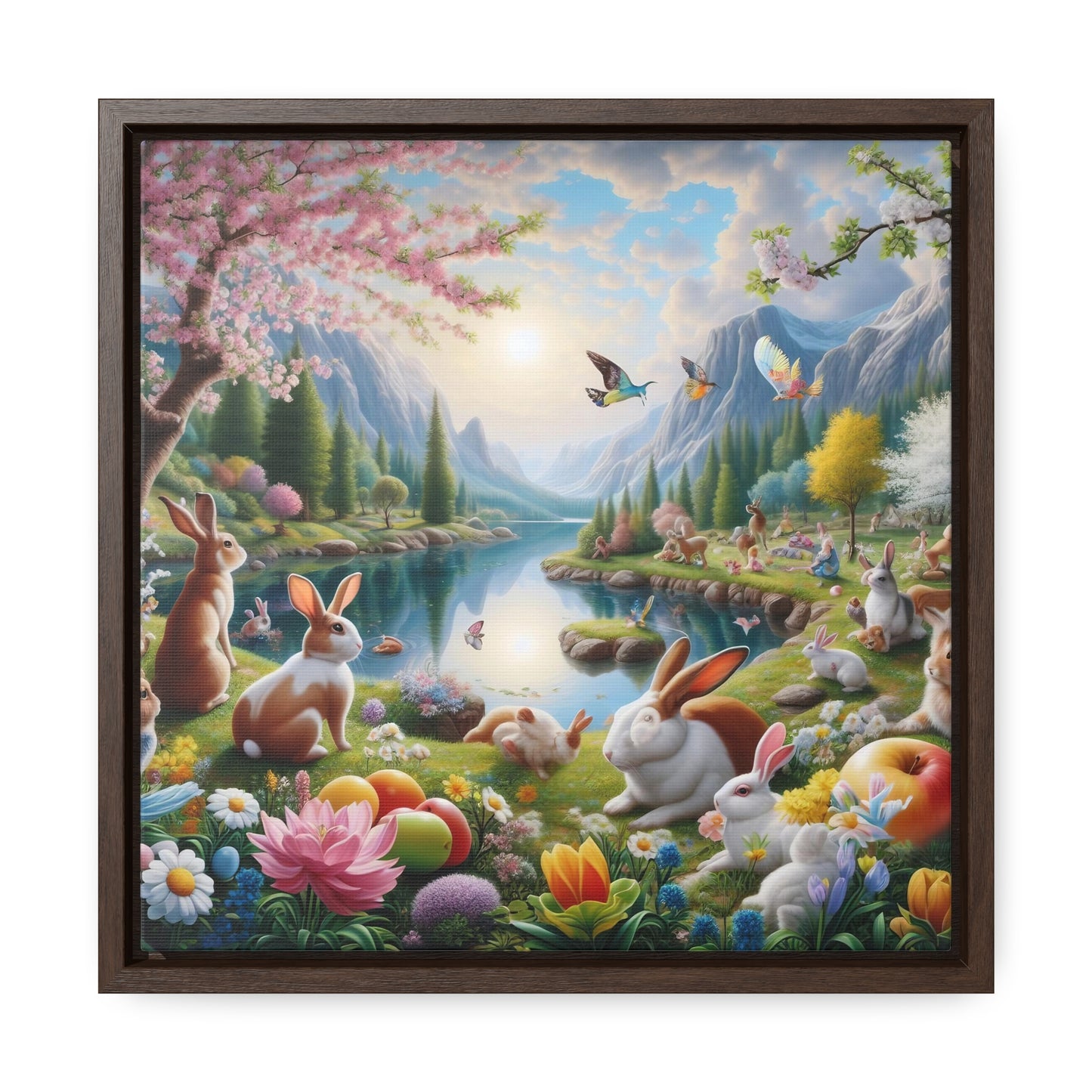 Framed Gallery Canvas Wrap - Spring 15