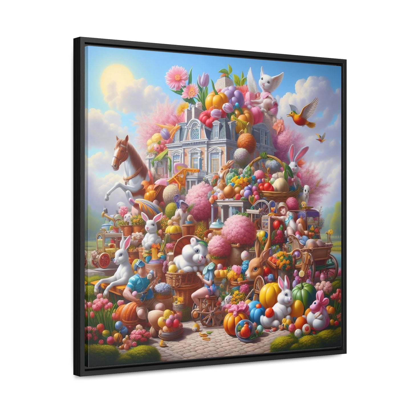 Framed Gallery Canvas Wrap - Spring 14