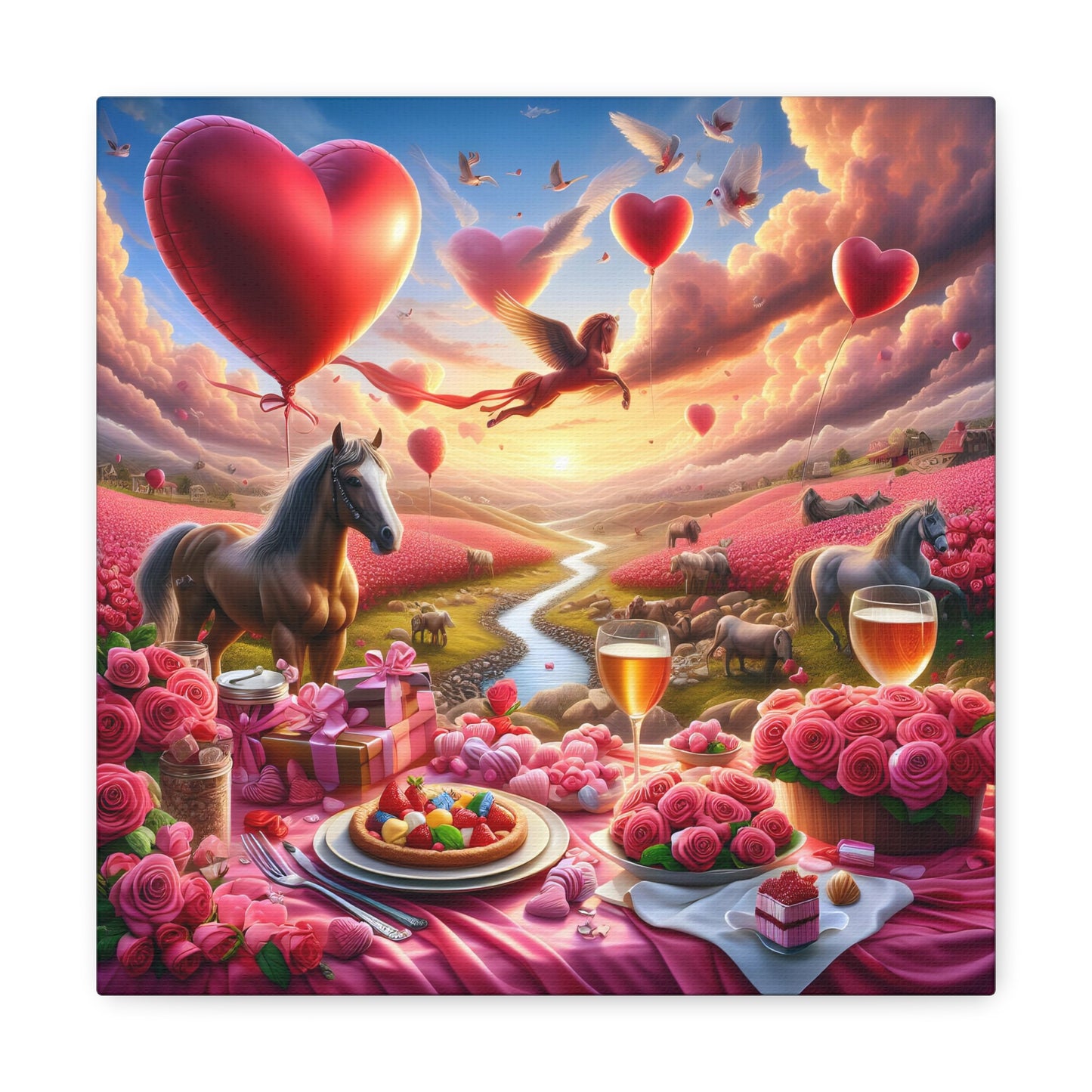 Canvas Gallery Wrap - Valentine's Day 88
